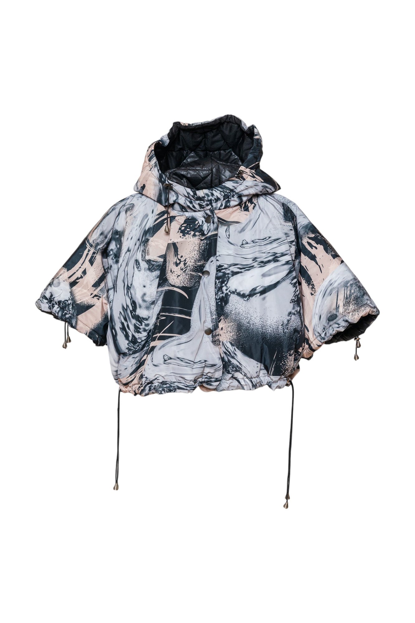 Angel Hooded Cropped Jacket Artista Budapest