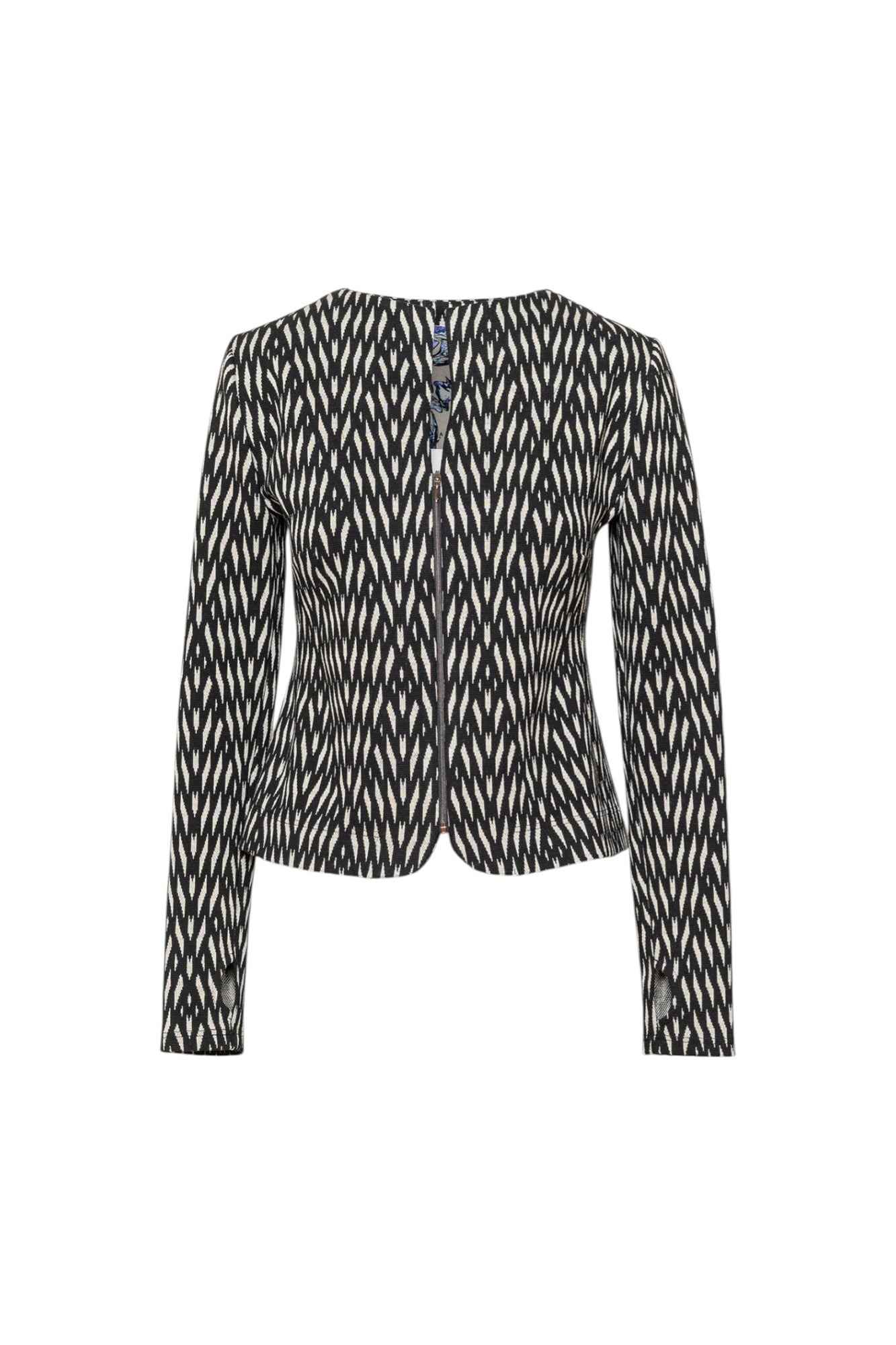 Arrow Zipped Thumbhole Cuff Jacket Artista Budapest