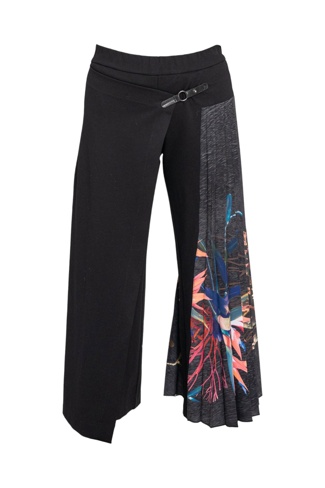 overlapped ankle-length culottes artista budapest