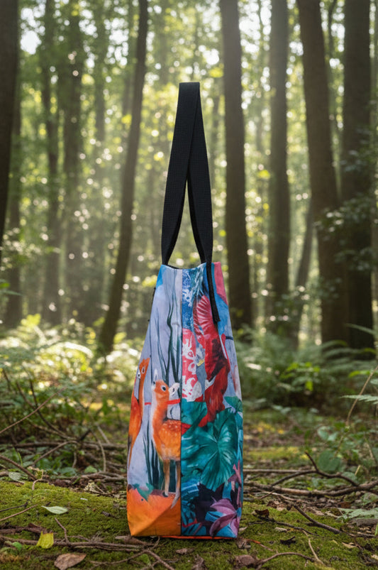 unique printed tote bag artista budapest