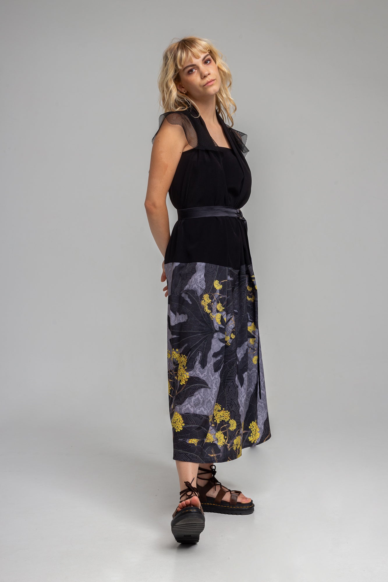 unique printed maxi dress artista budapest