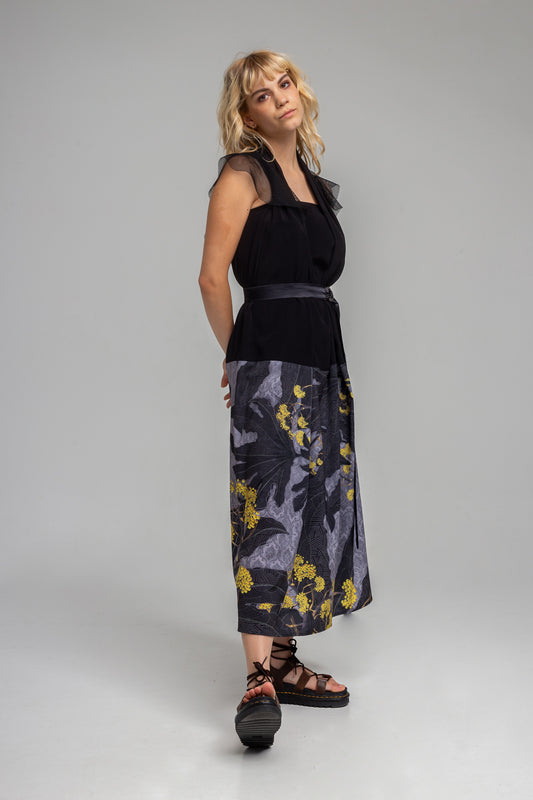 unique printed maxi dress artista budapest