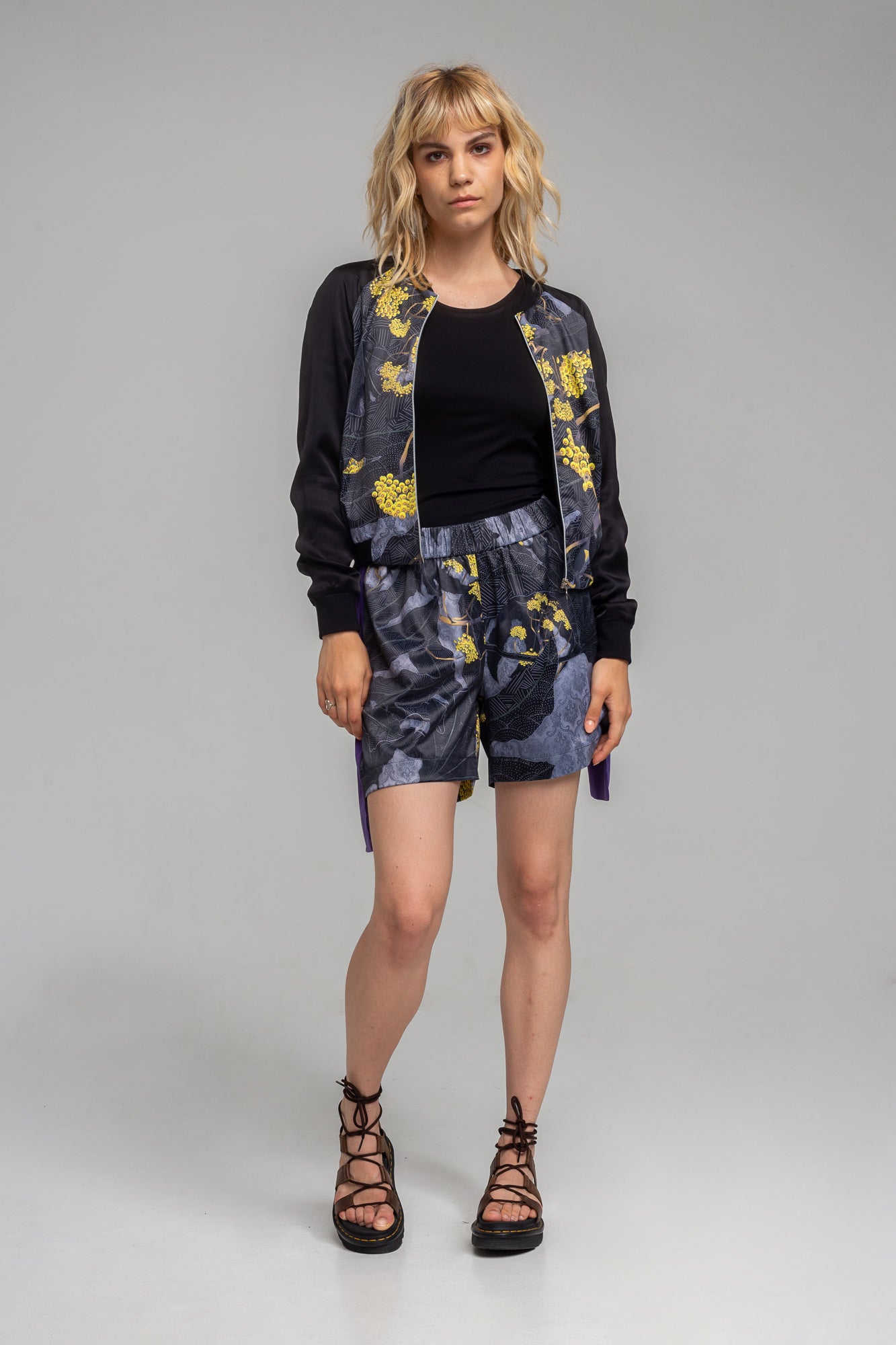 v-neck contemporary bomber jacket artista budapest