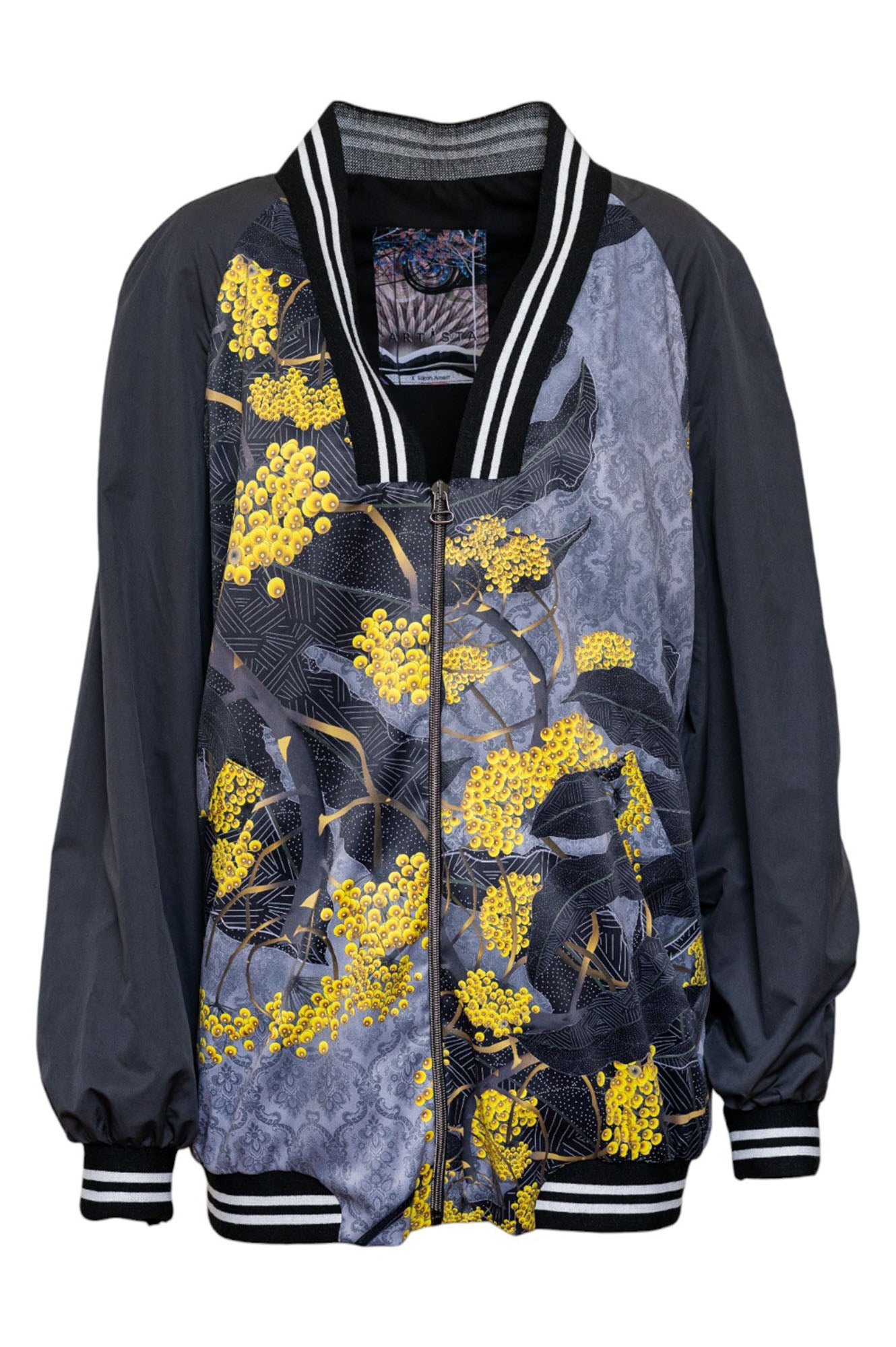 Diana V-neck lon gomber jacket artista budapest