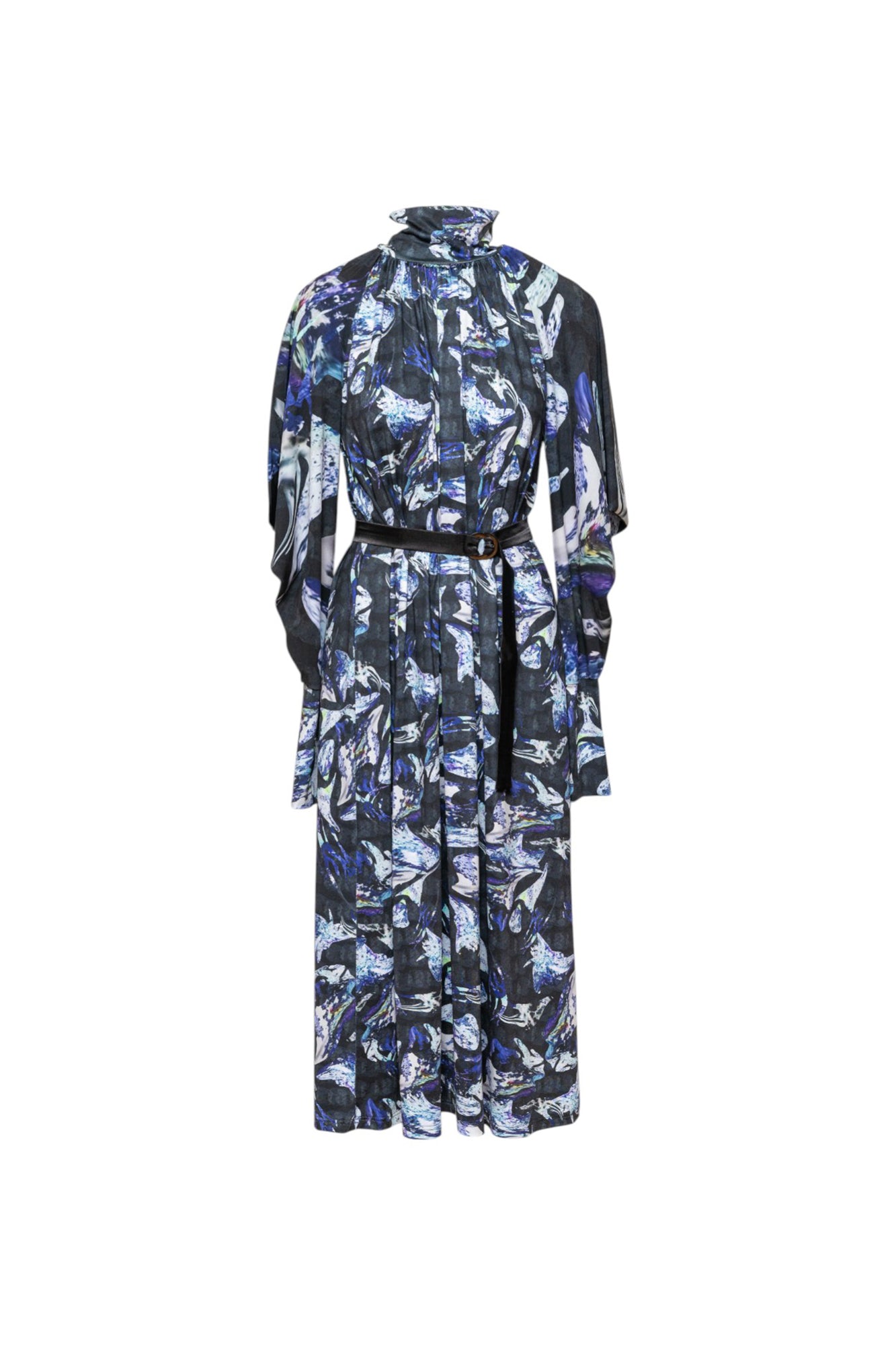 Dark Crystal Turtleneck Midi Dress Artista Budapest