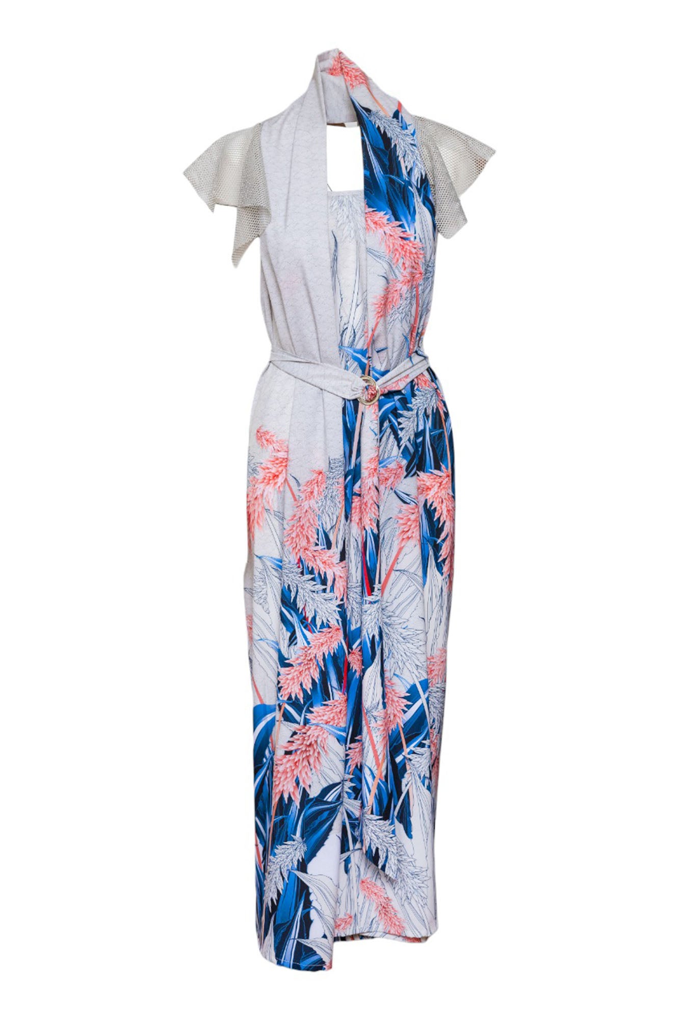 FREYA vibrant floral printed maxi dress