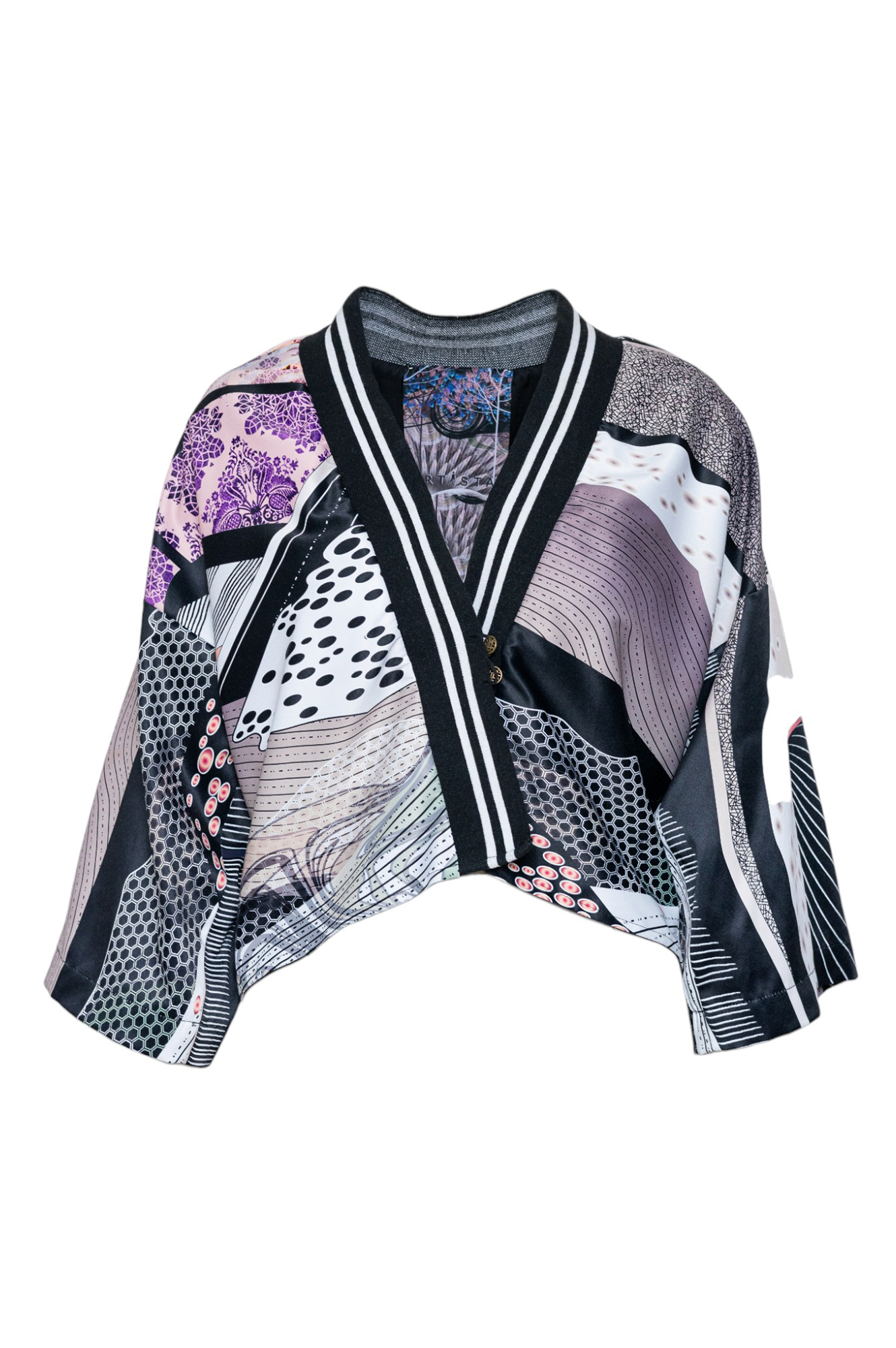 Gaia cropped kimono artista budapest