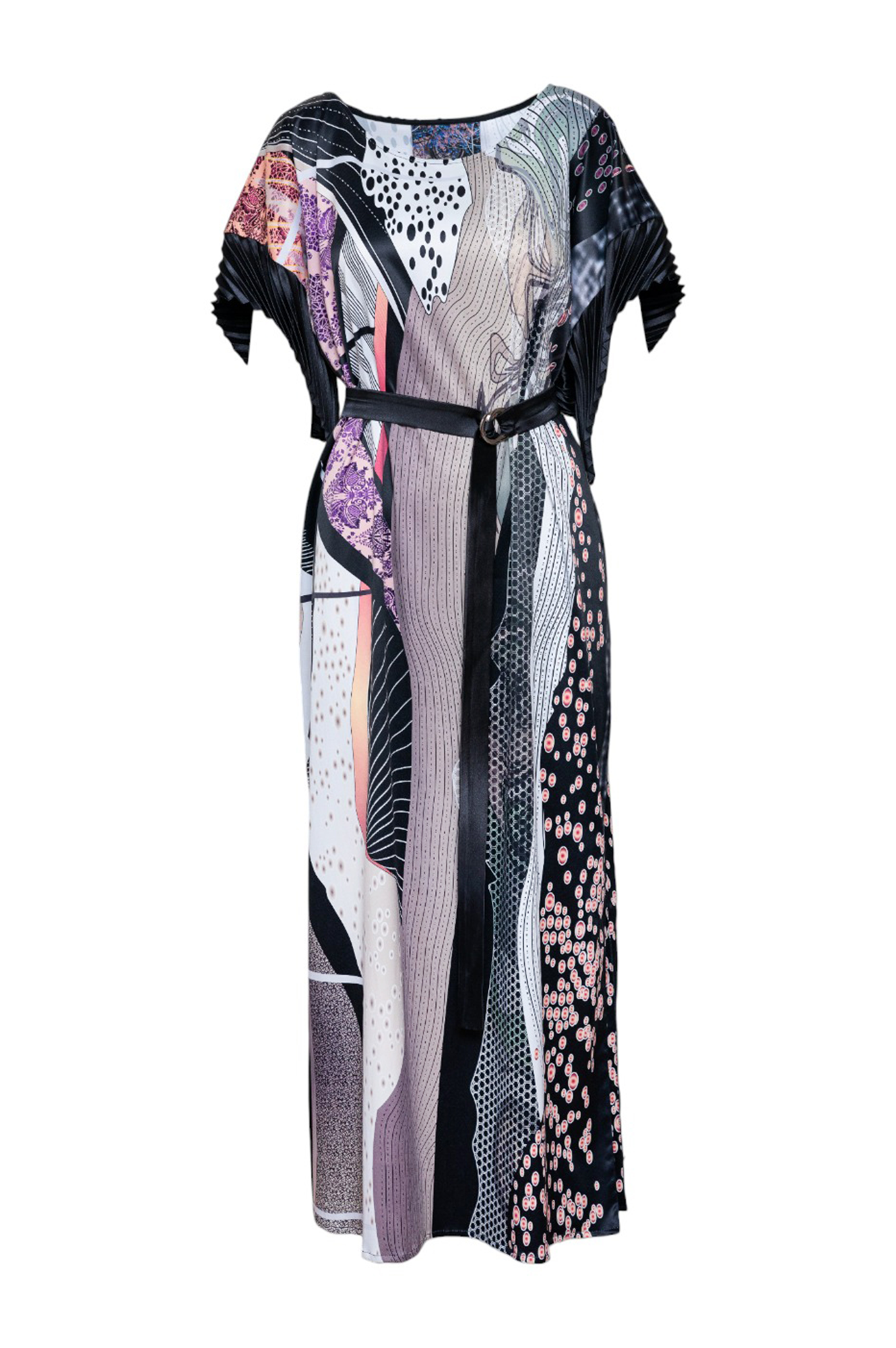 Gaia printed maxi dress artista budapest