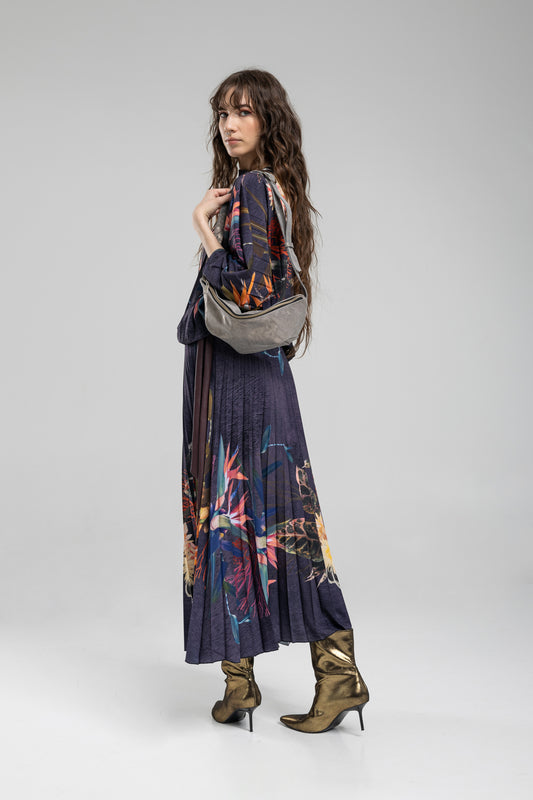 Grace Pleated Midi Skirt