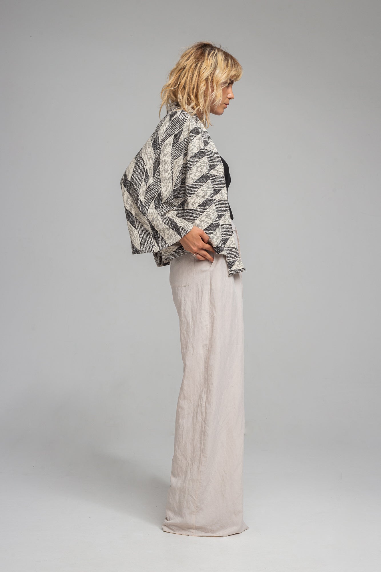 palazzo pants premium viscose blend fabric artista budapest