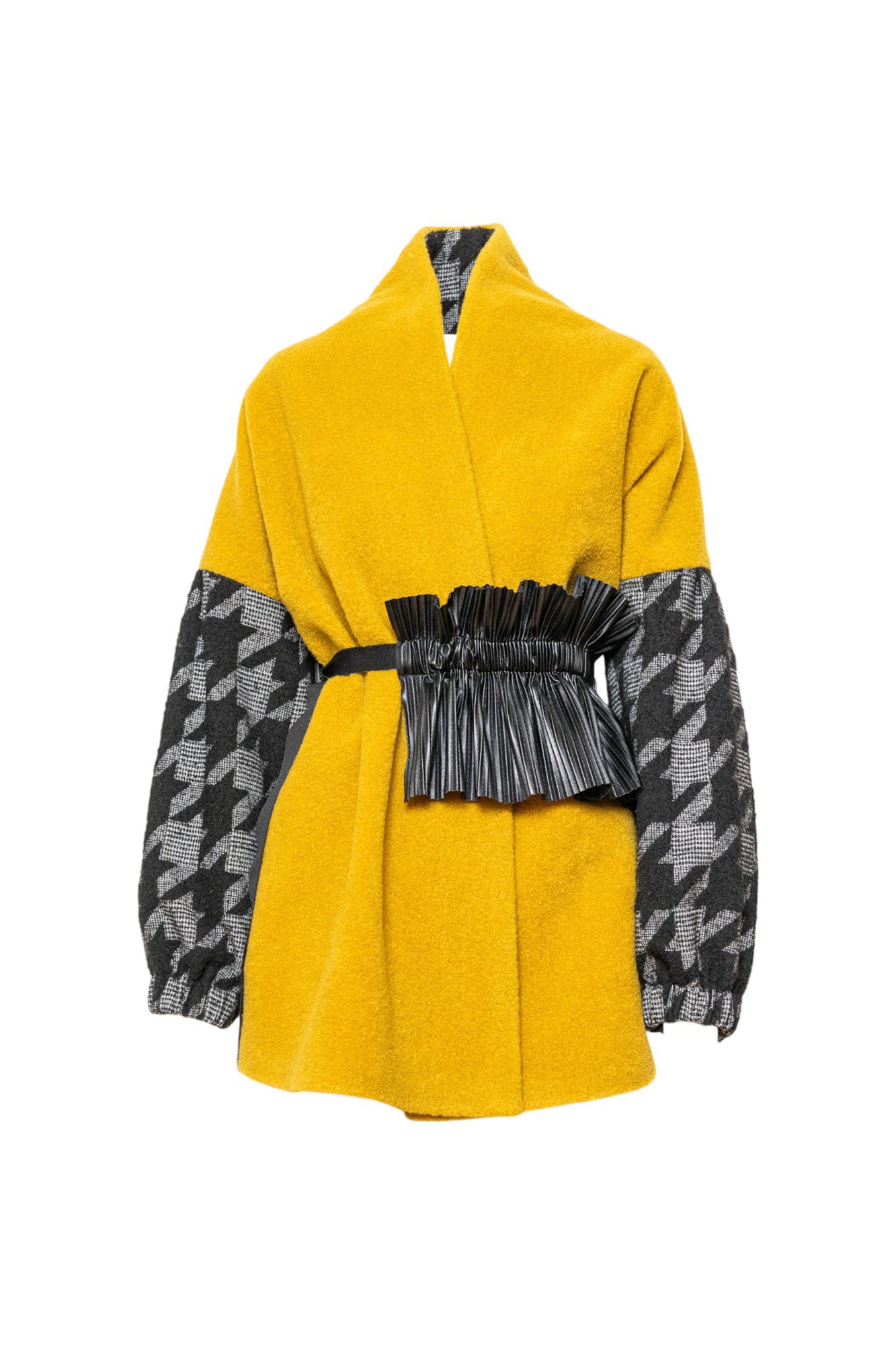 Iris Kimono Style Overlapped Coat Artista Budapest