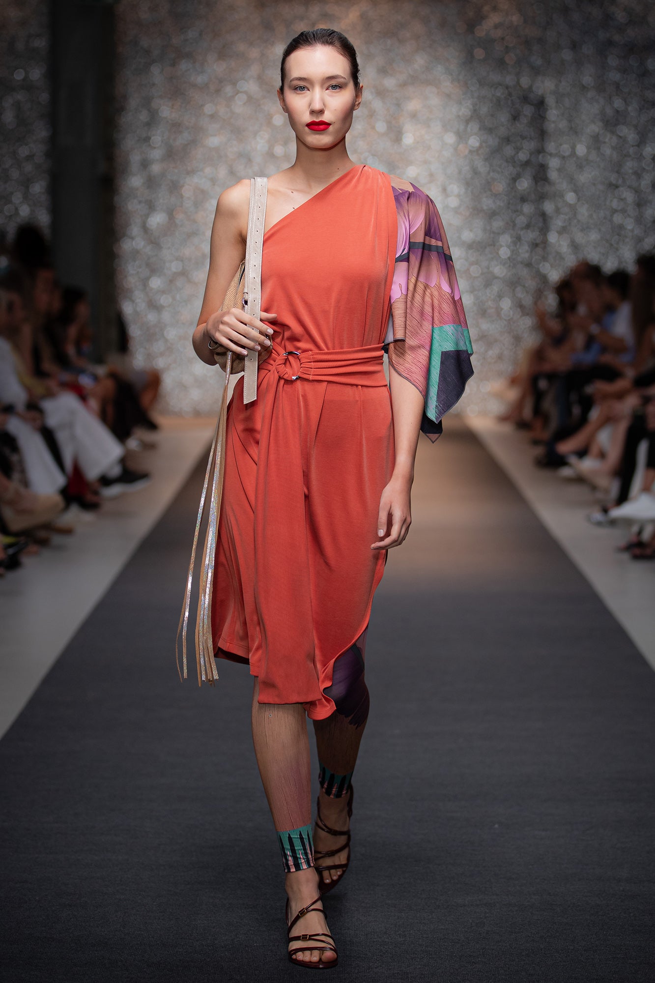Ivy One Shoulder Midi Dress at BCEFW