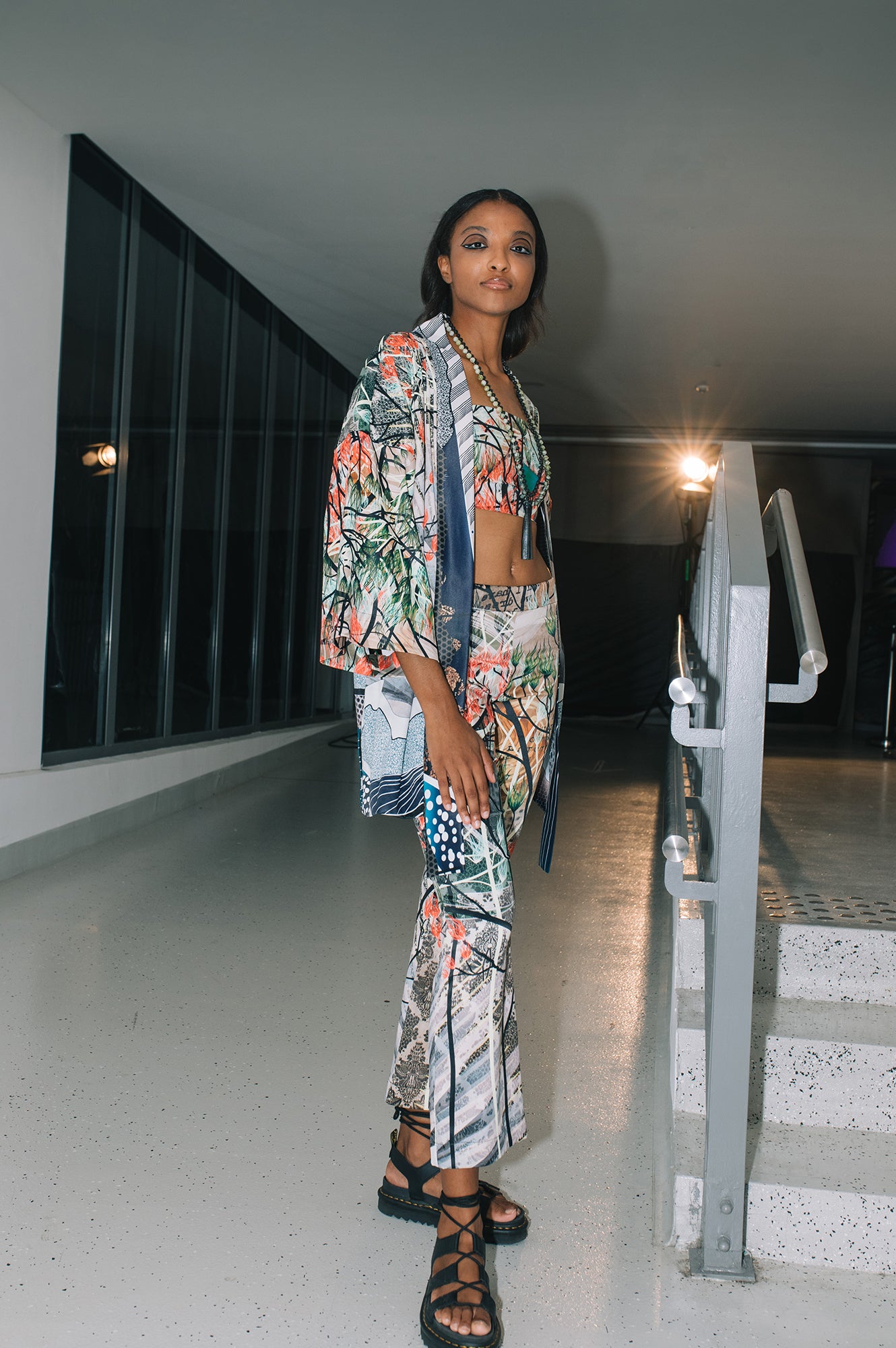 Lil kimono style jacket at bcefwss24 artista budapest