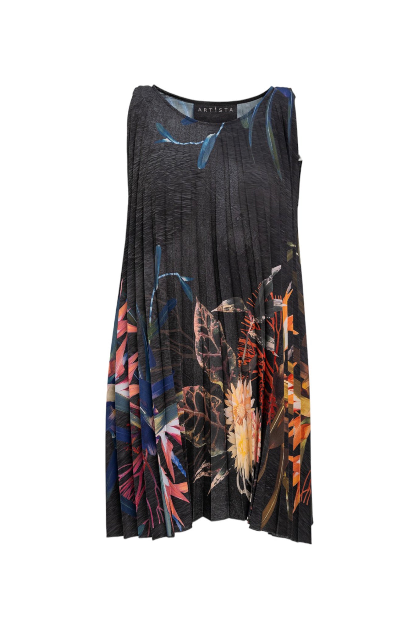 Pleated Loose Fit mini dress