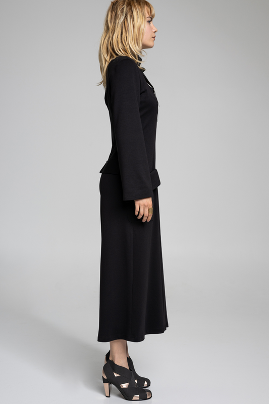 jumpsuit with cropped wide leg