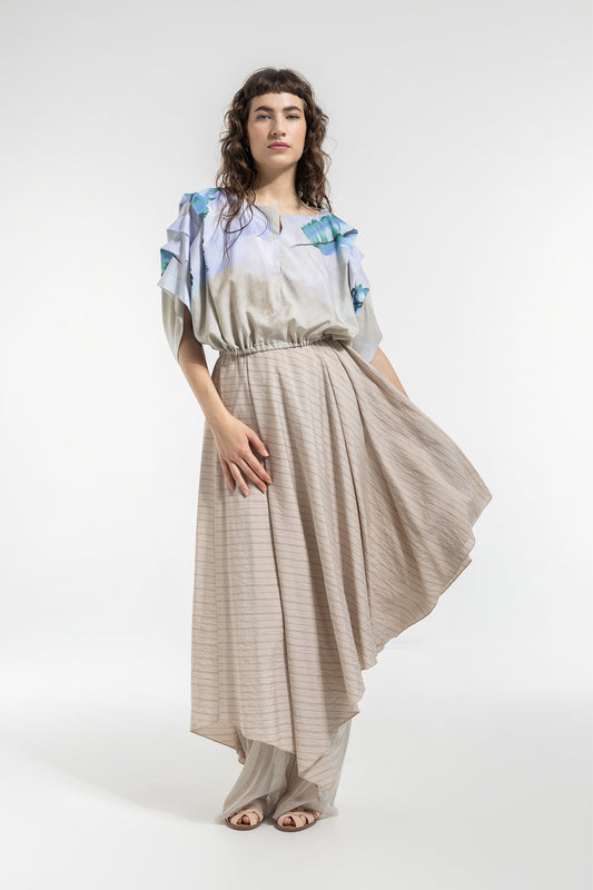 Move Asymmetric Midi Skirt
