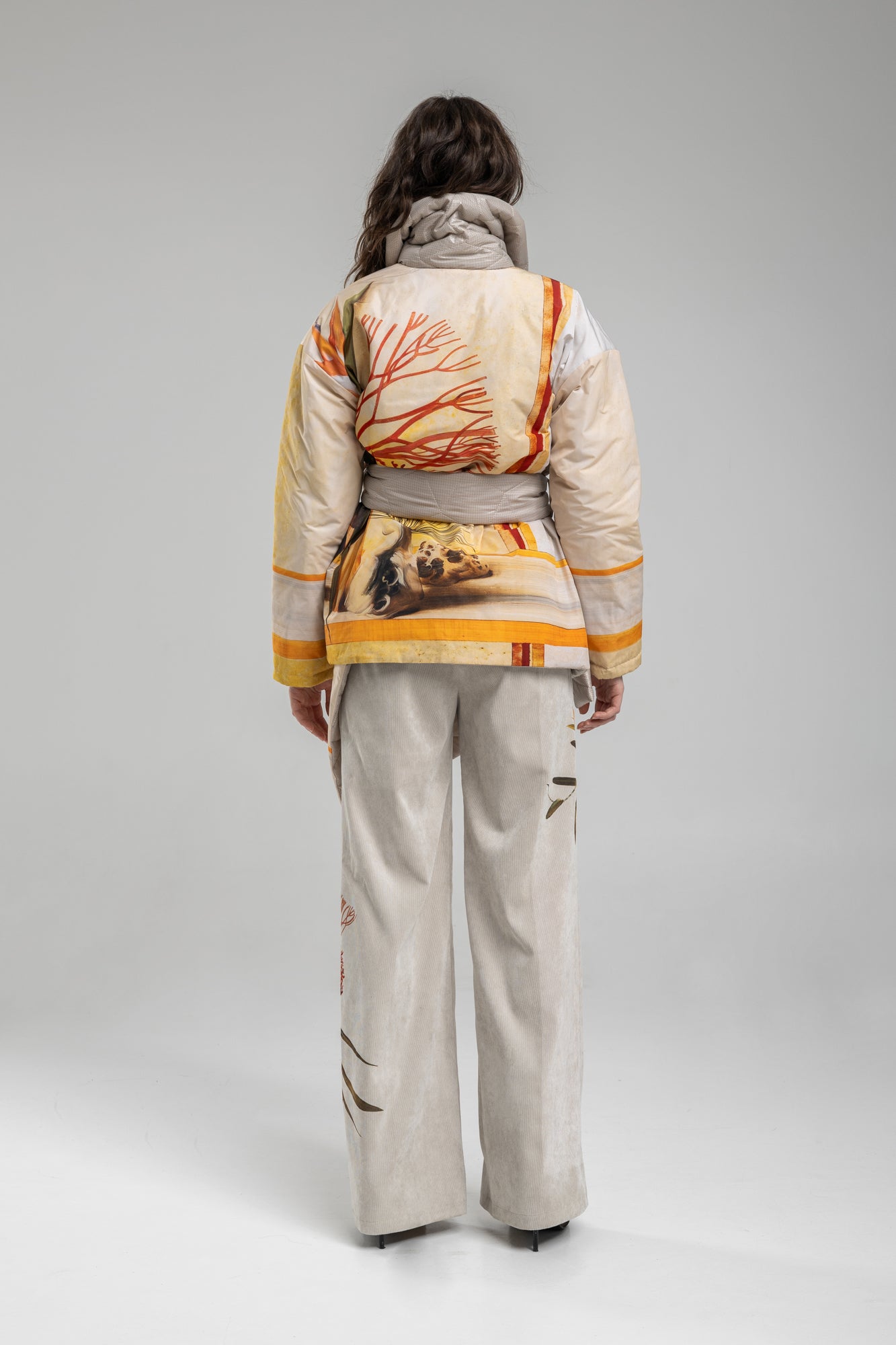 reversible jacket unique stand collar