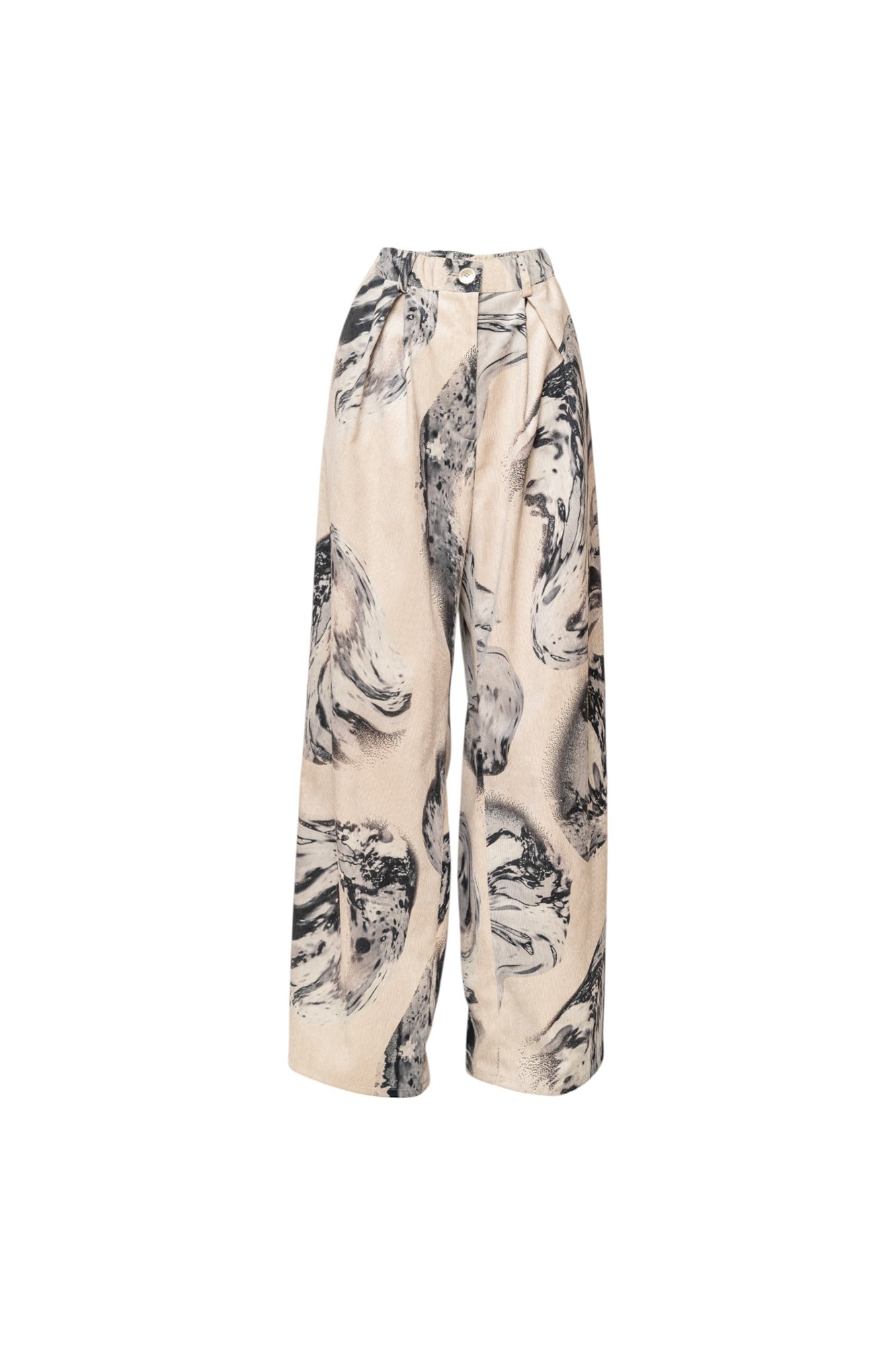 Silver Crystal Wide Leg Pants Artista Budapest
