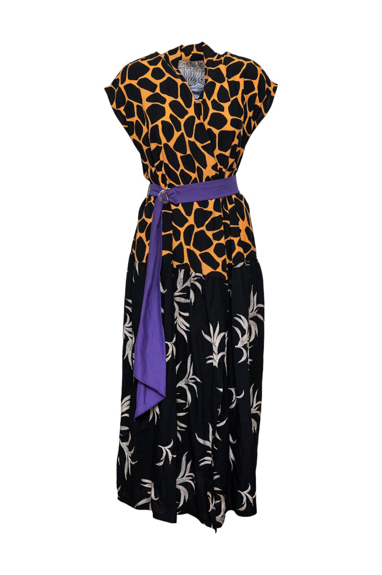 TERRA NINE maxi wrap dress