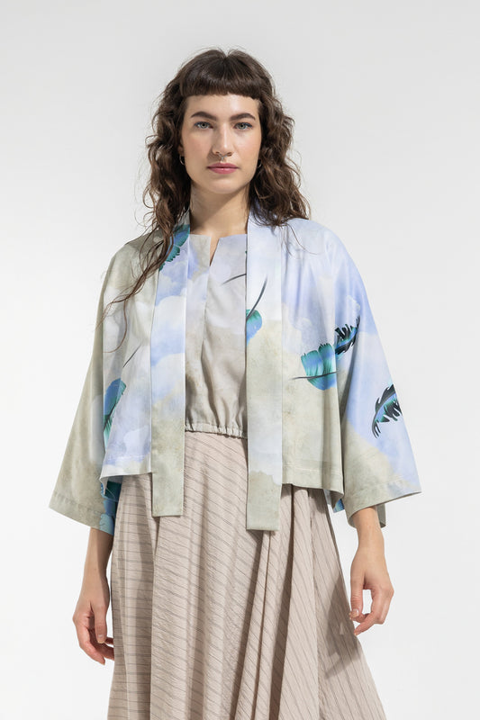 Touch Kimono - Blue