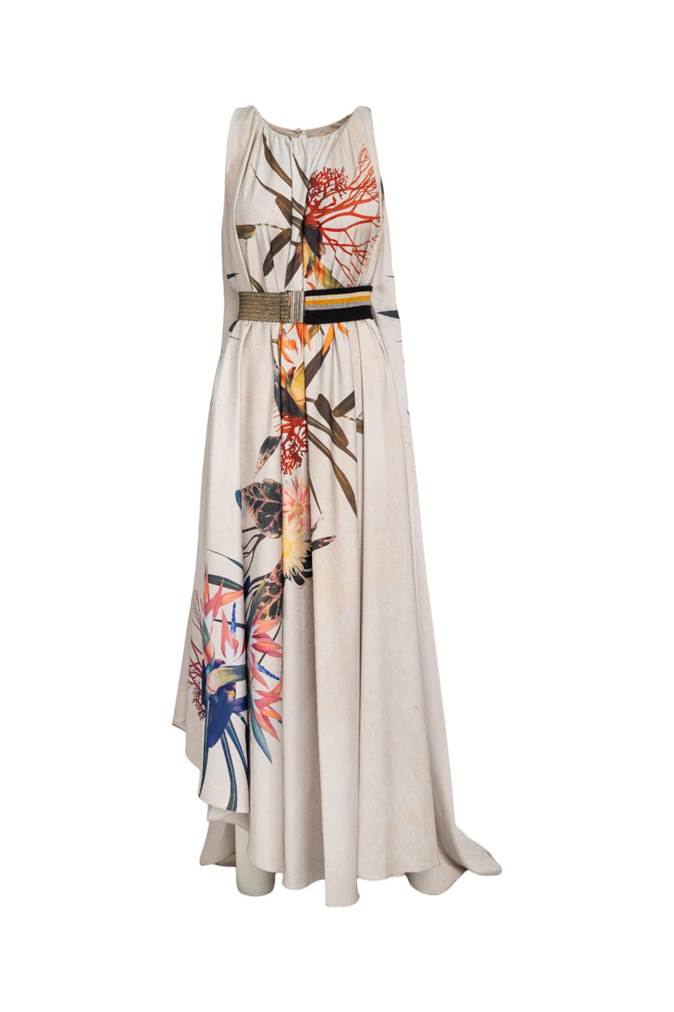 White Star Maxi Dress