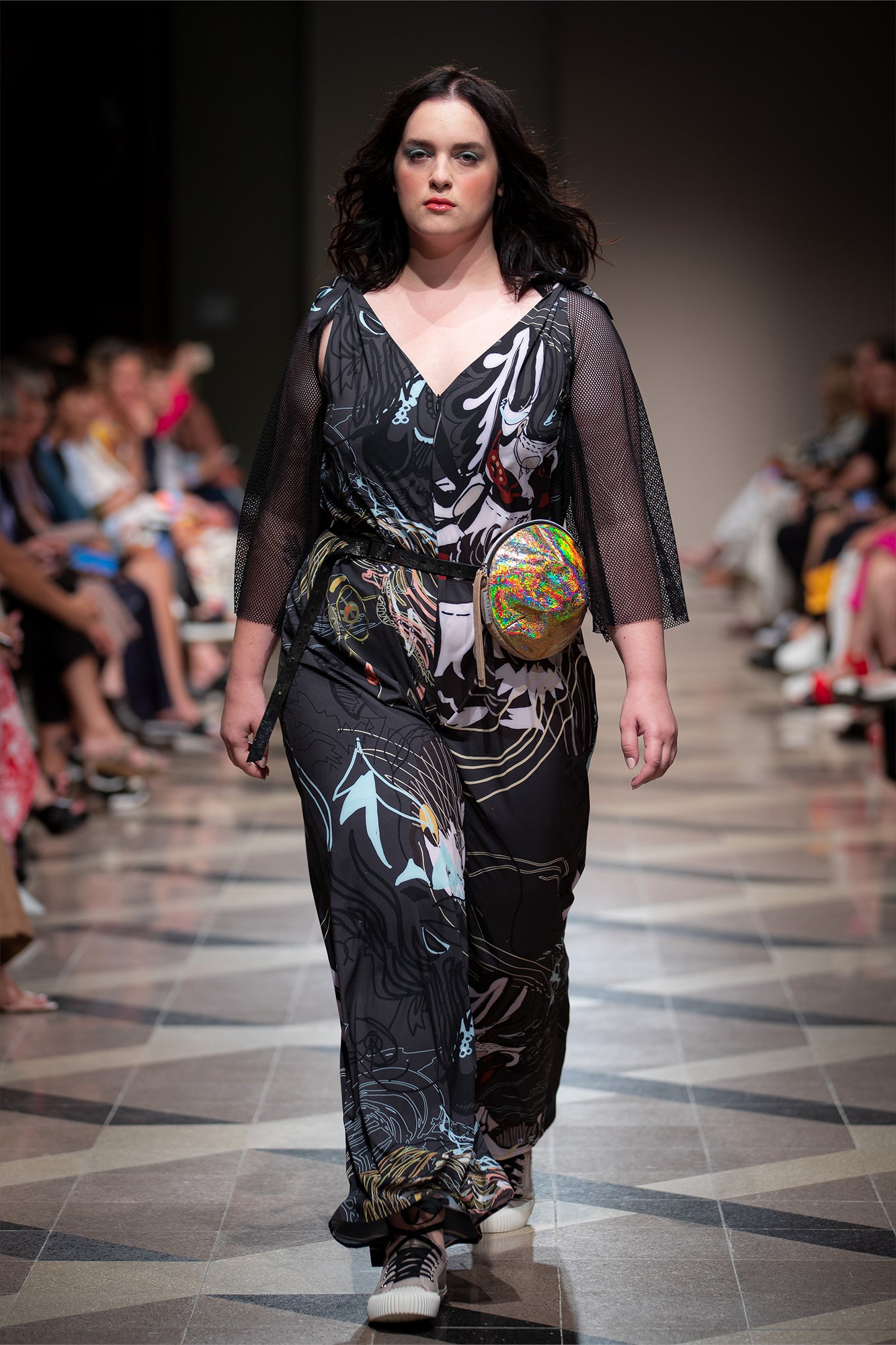 bath black jumpsuit at BCEFW Artista Budapest