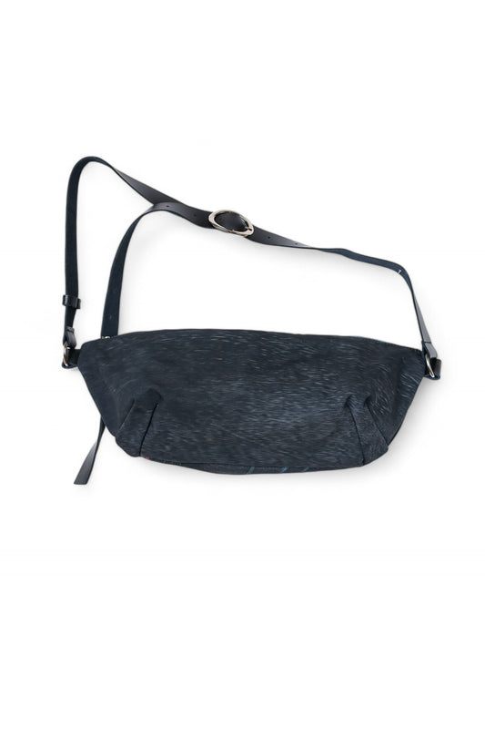 bum bag with adjustable leather strap