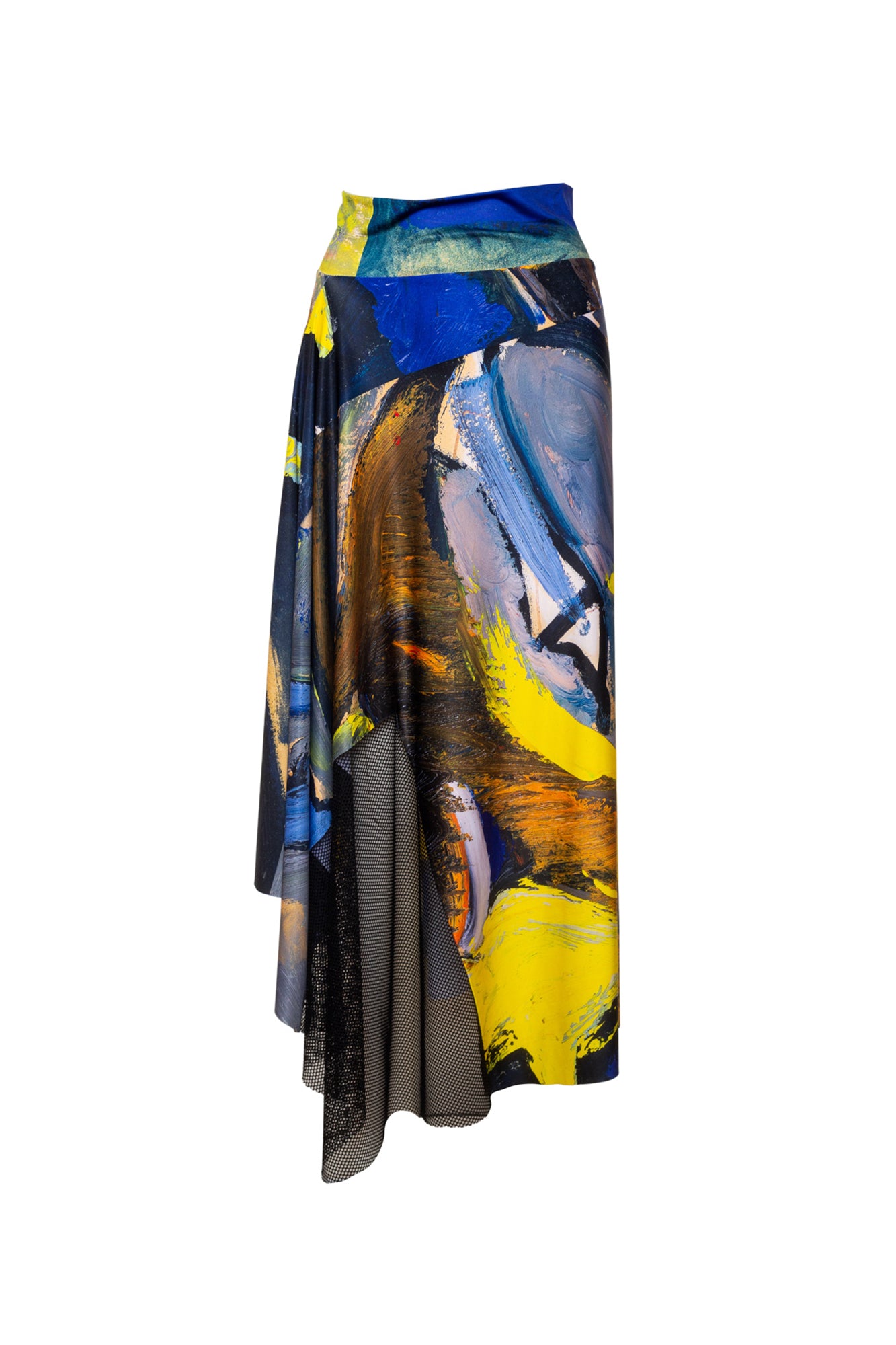 Blue Bird Printed Skirt Artista Budapest