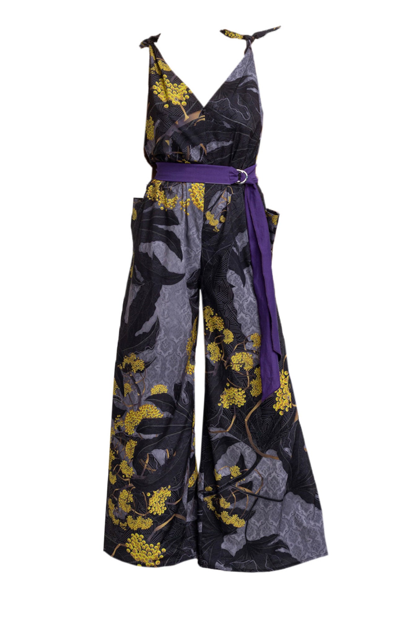 Diana printed palazzo leg jumpsuit artista budapest