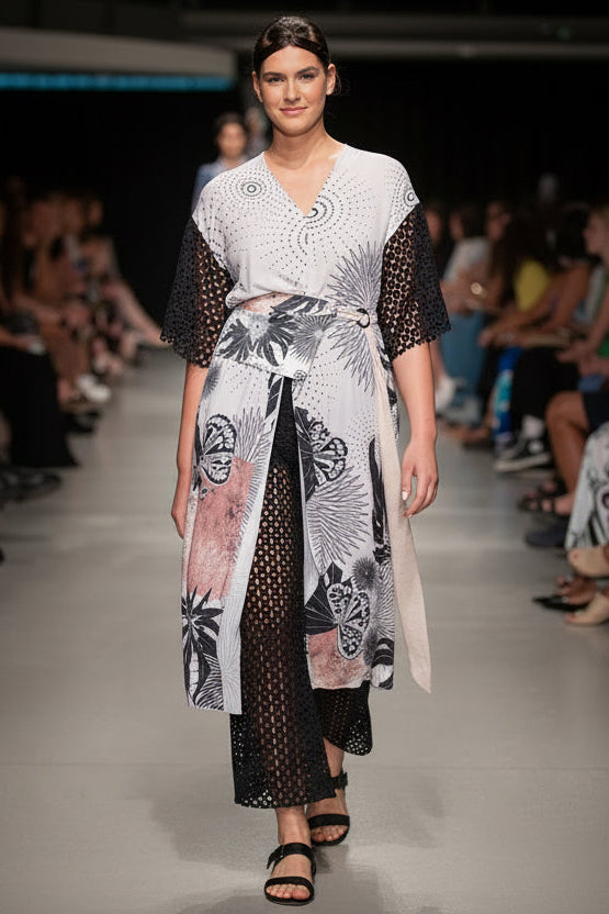 epic midi dress at budapest central european fashion week