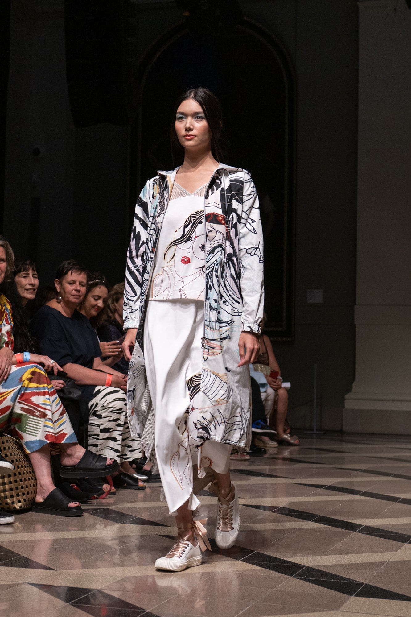 faith printed top at BCEFW Artista Budapest