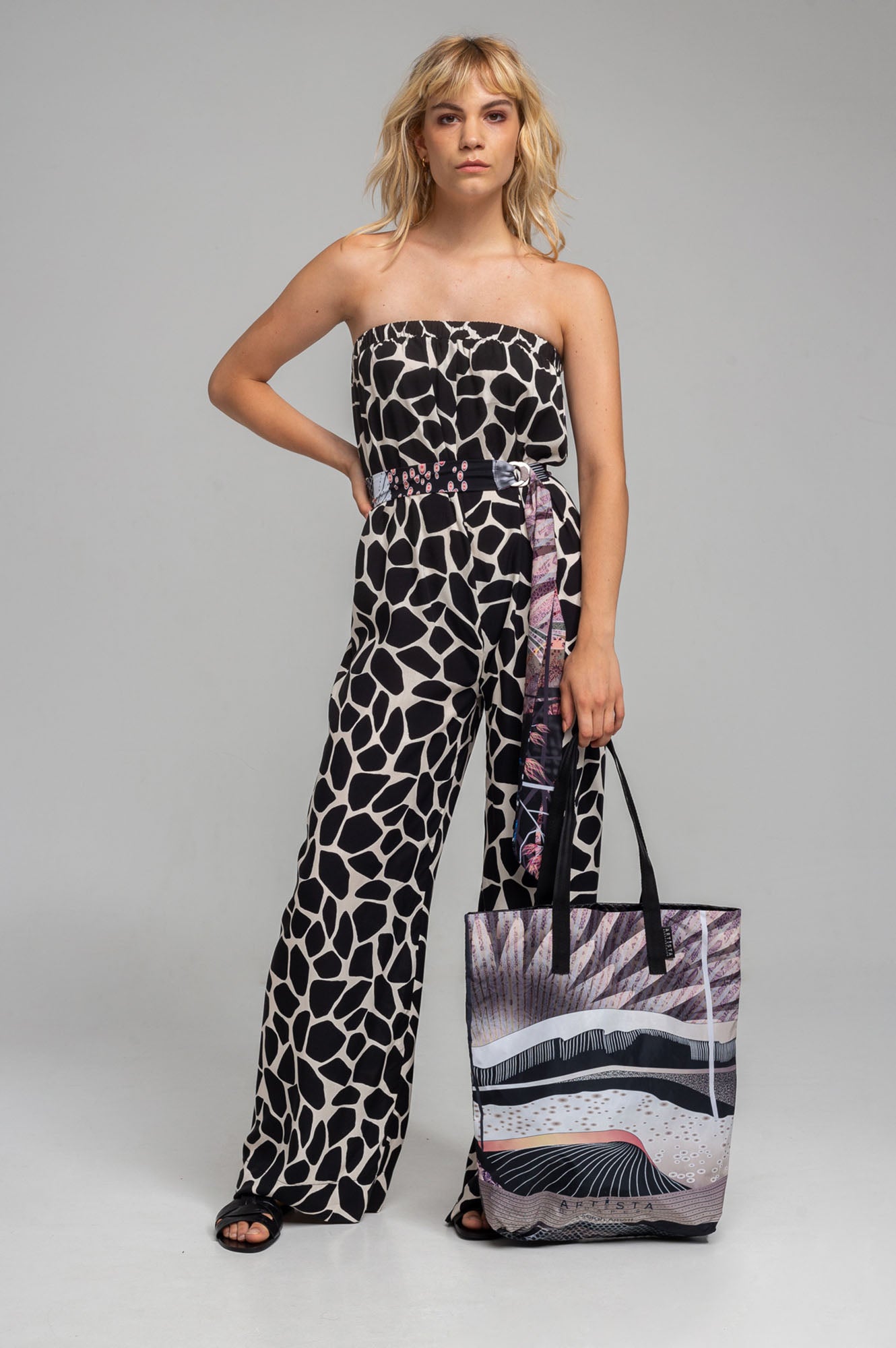 GAIA II. printed tote bag
