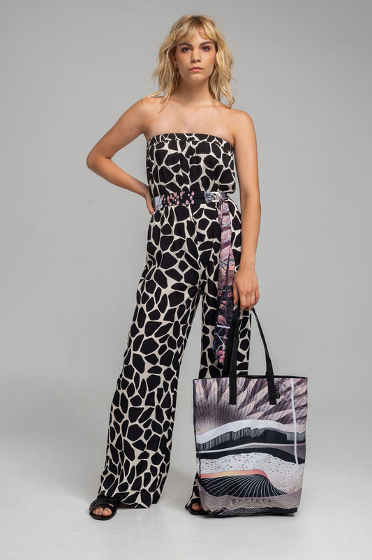 GAIA II. printed tote bag