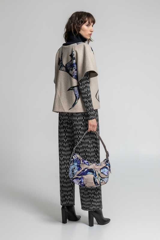 Blue Crystal Bubble Bag