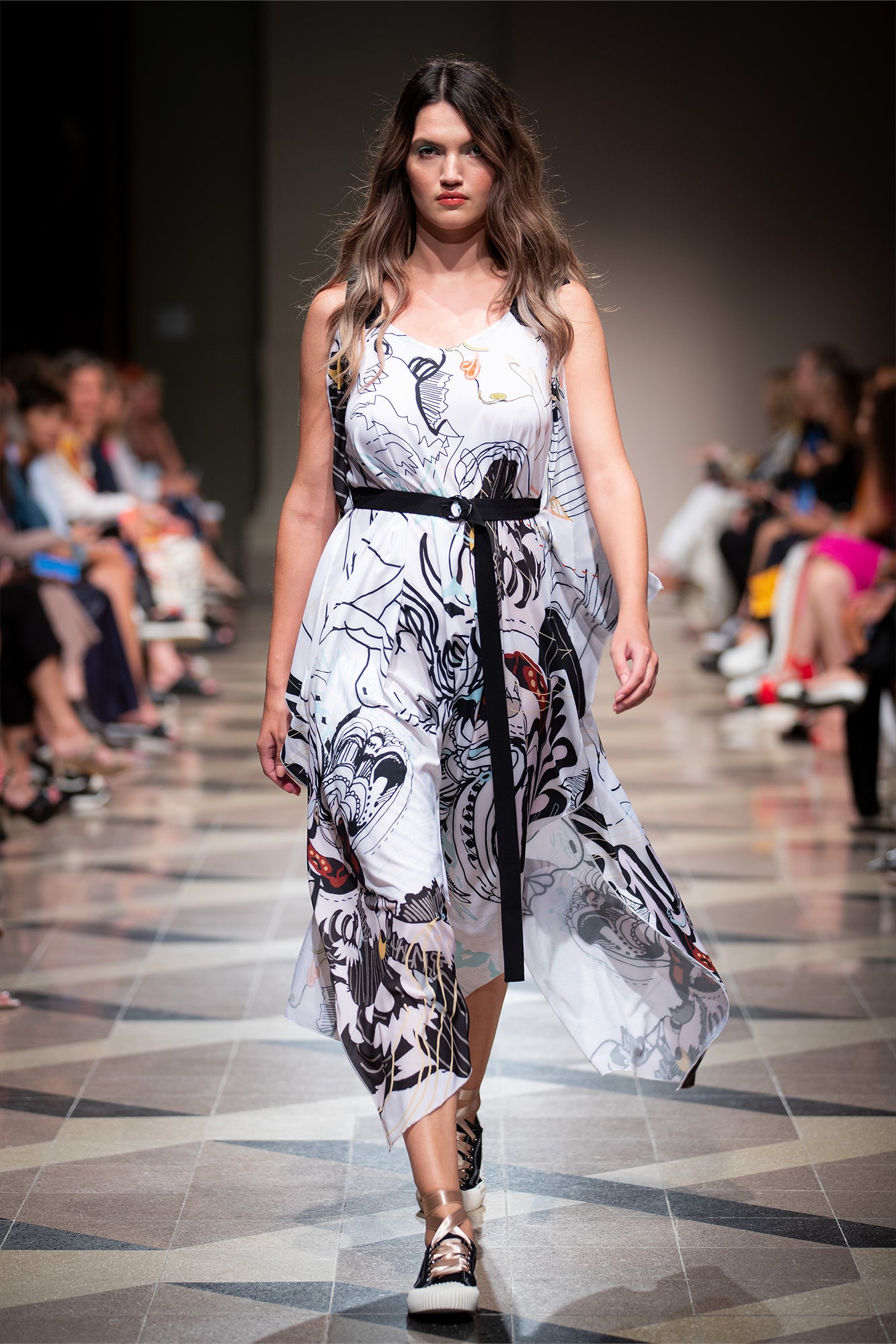 Iris Midi Dress at BCEFW Artista Budapest