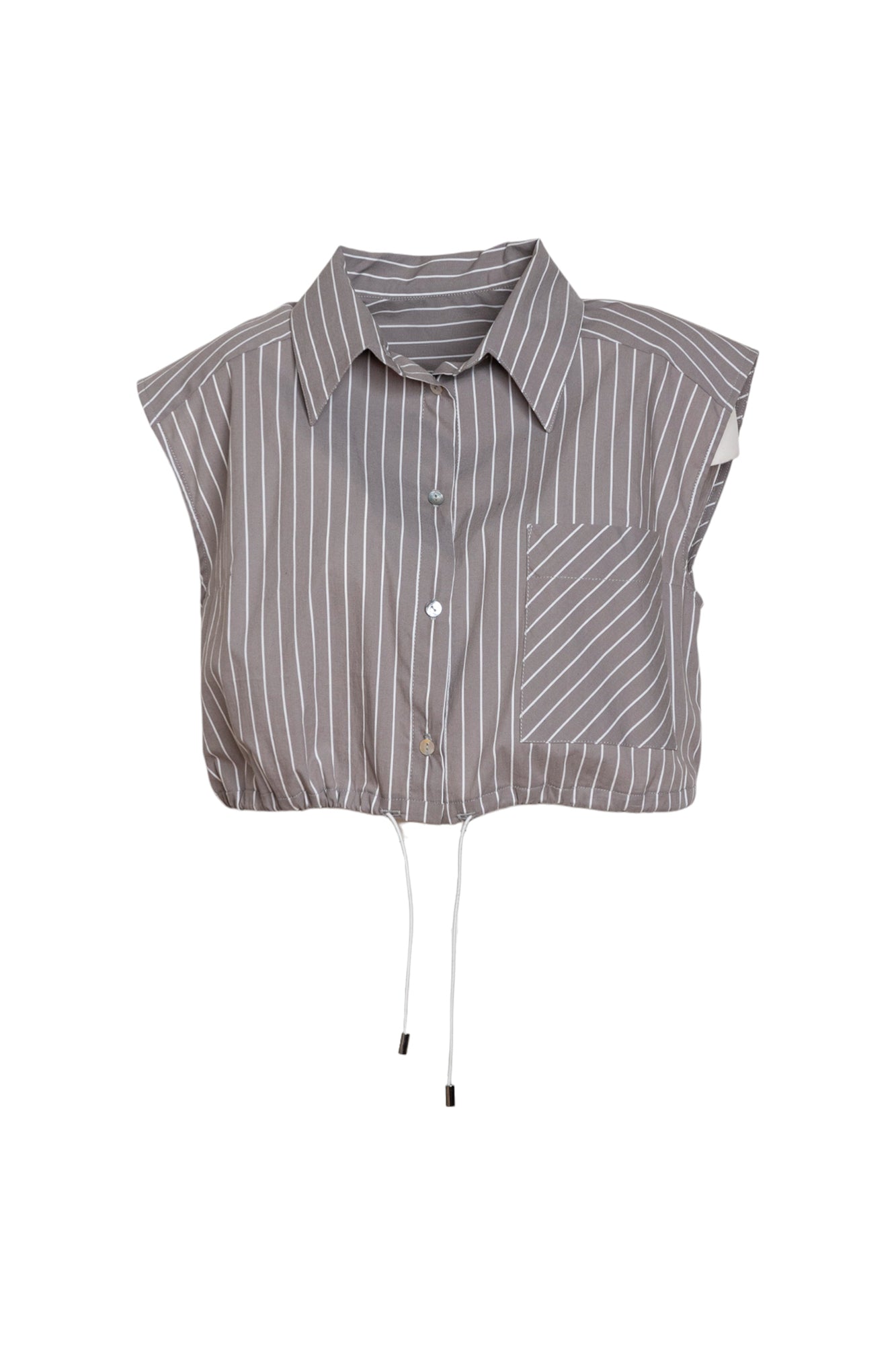 line cropped shirt artista budapest