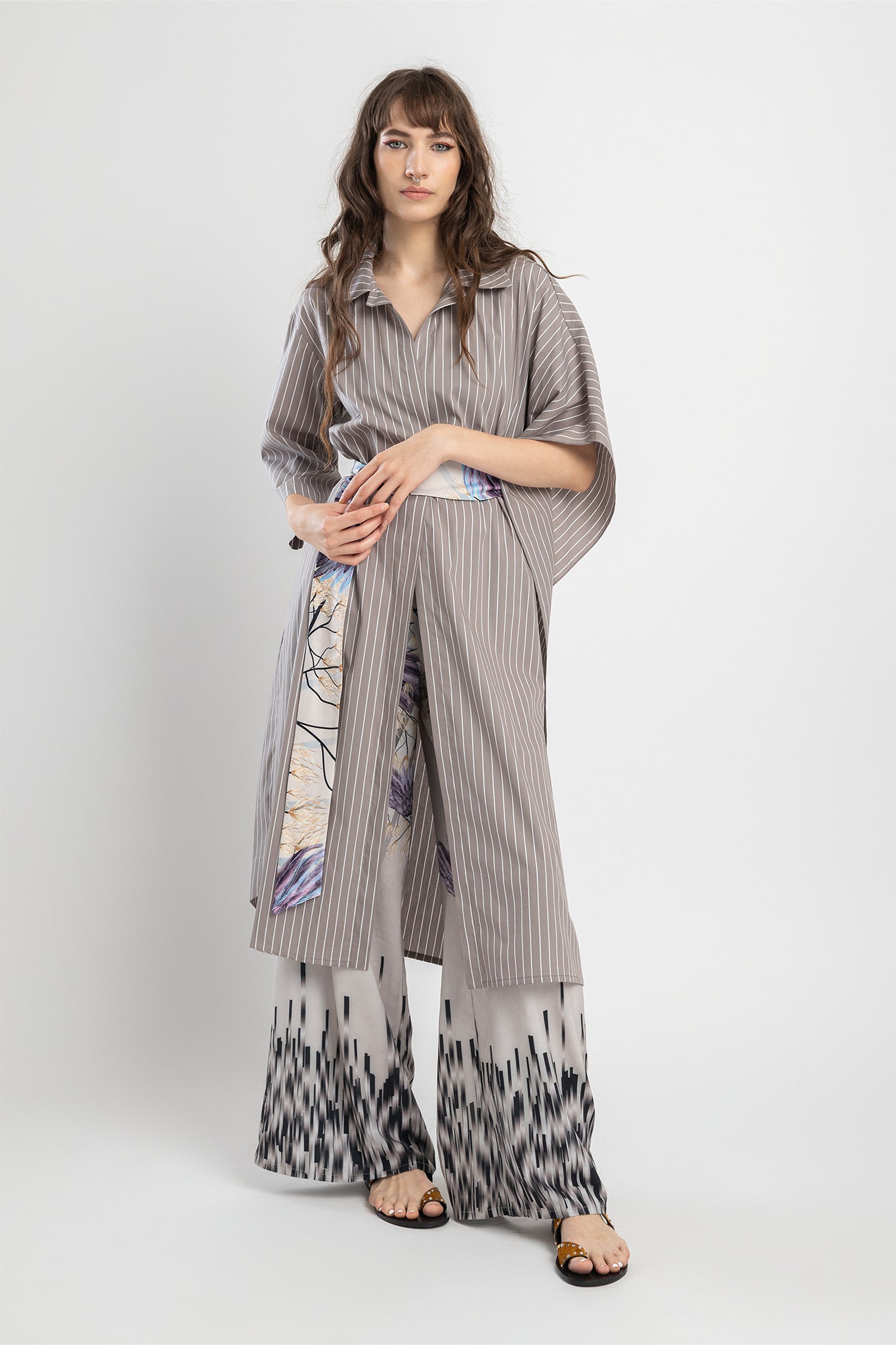 shirt dress with stiff collar artista budapeset