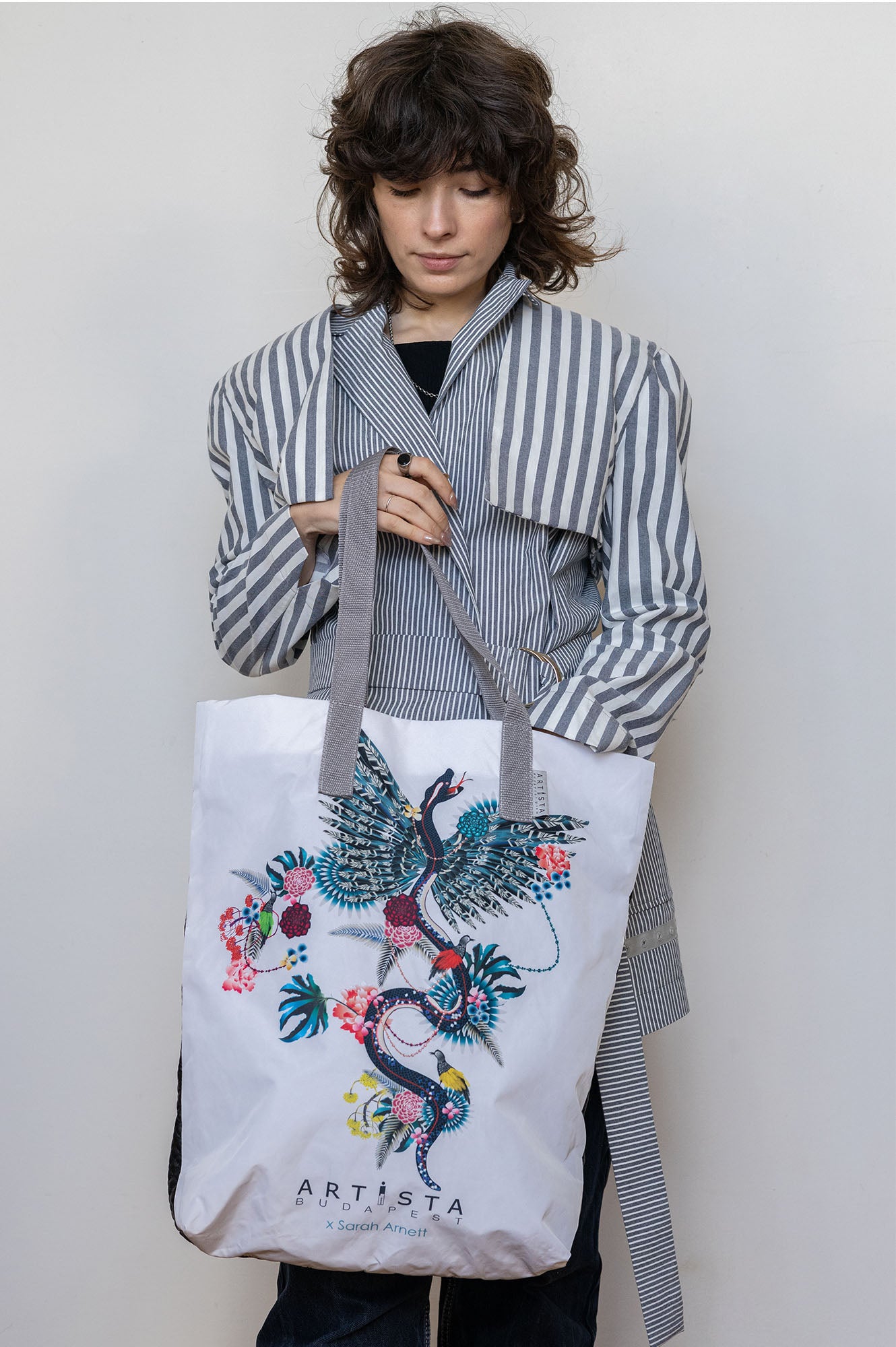NATALIE printed tote bag