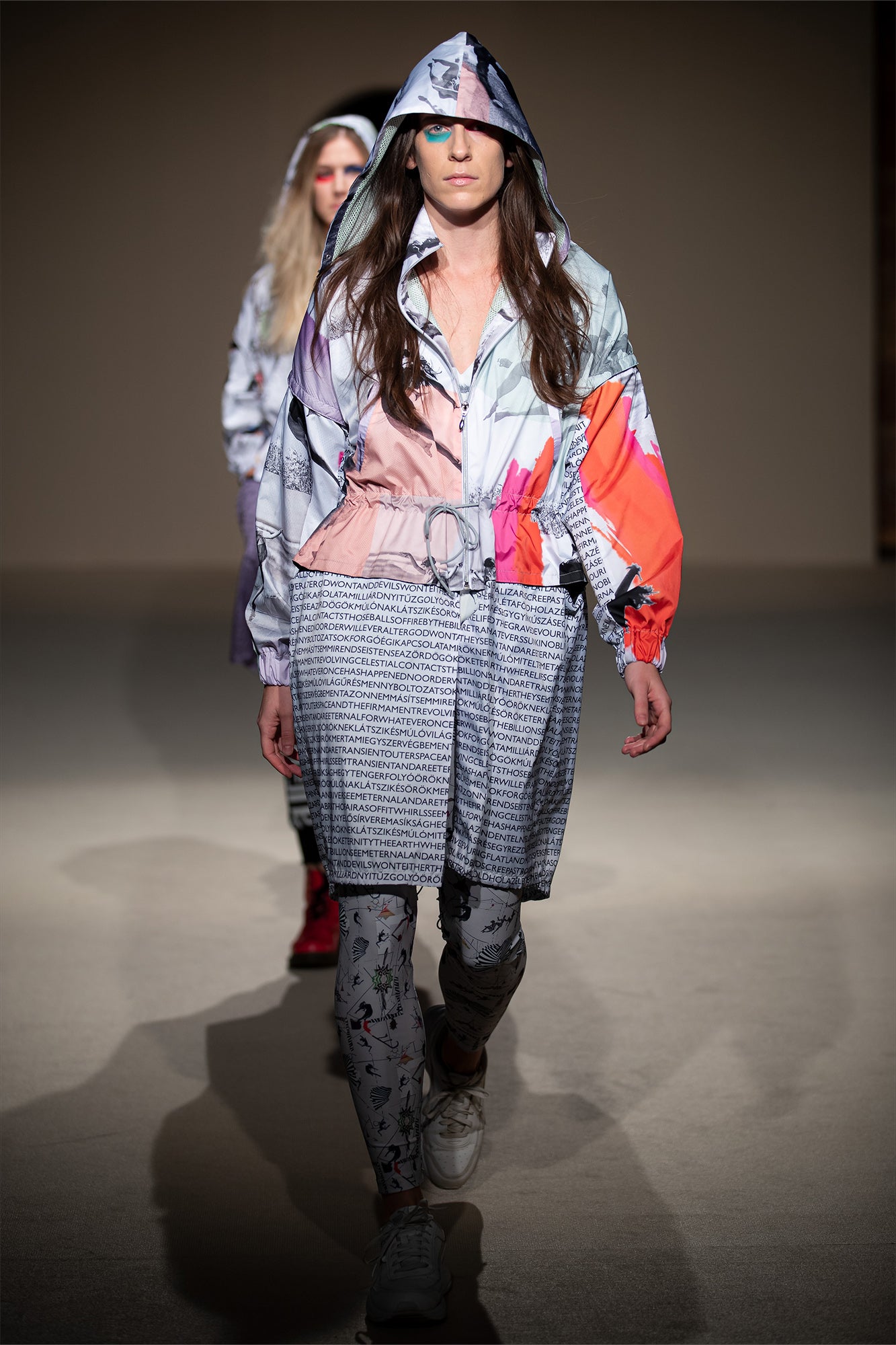 Painted Sky Jacket at Budapest Central European Fashion Week Artista Budapest
