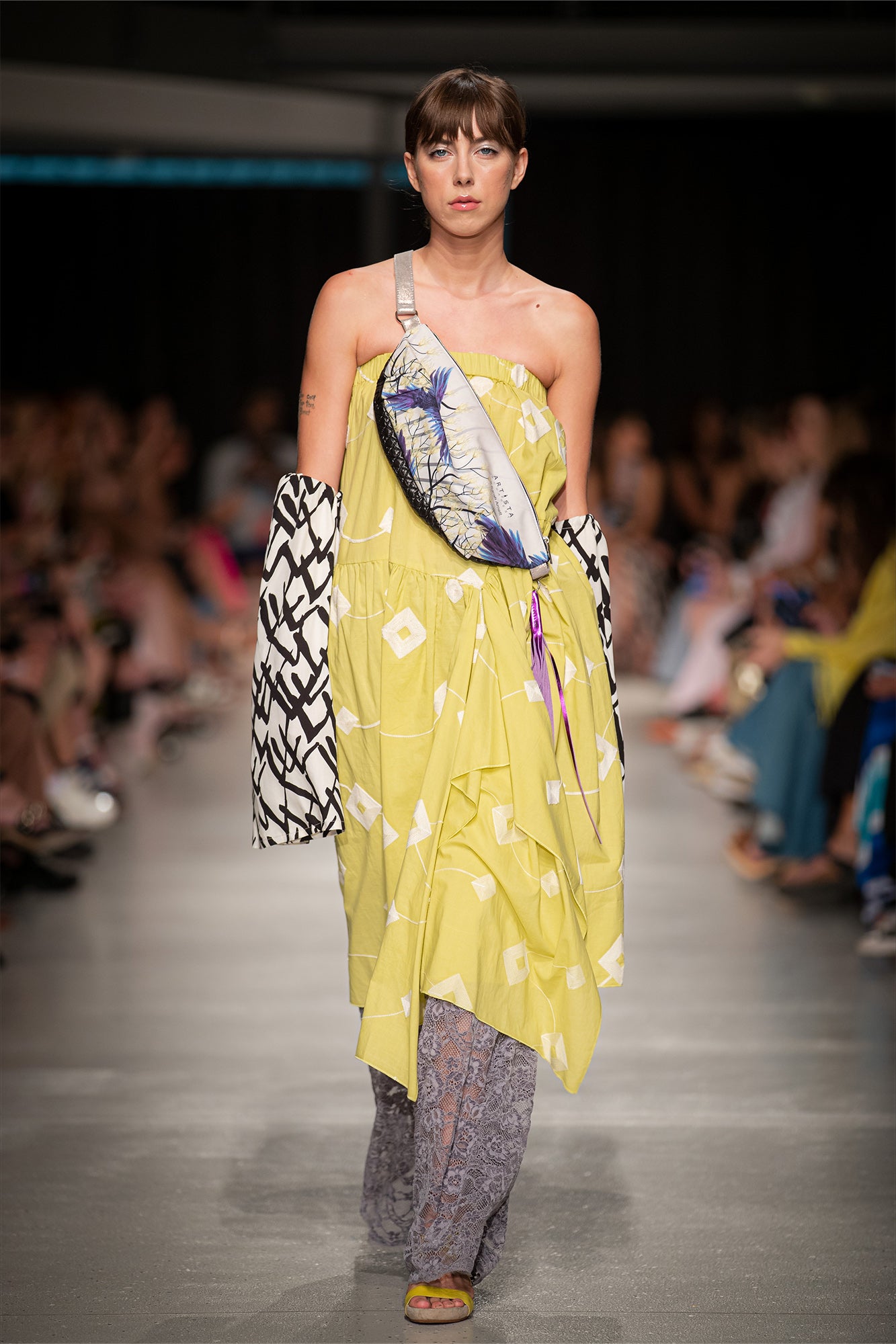 path midi skirt at Budapest Central European Fashion Week Artista Budapest