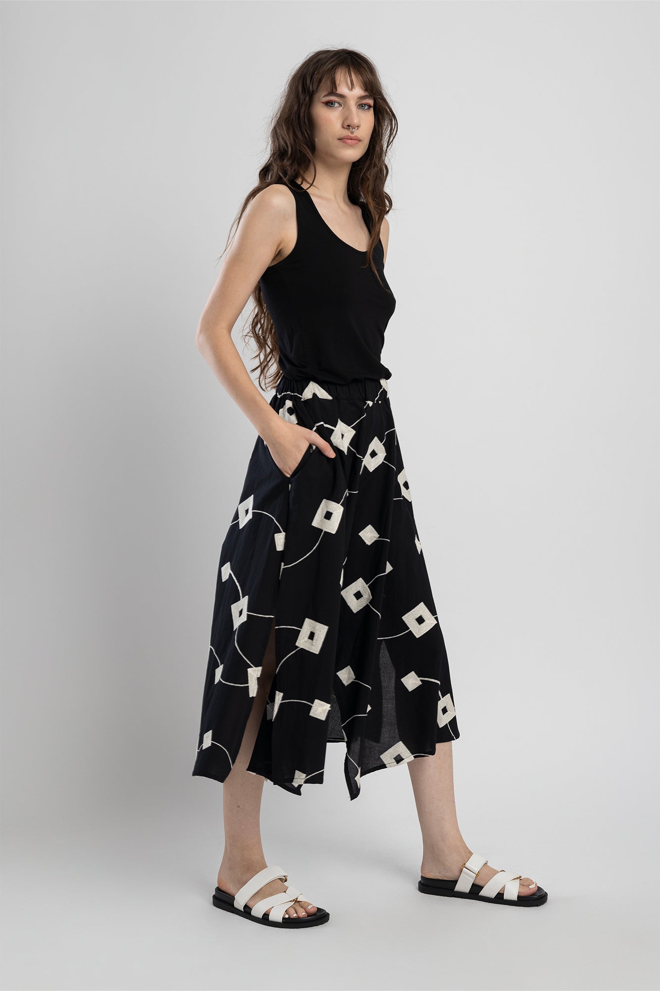 culottes with side pockets artista budapest