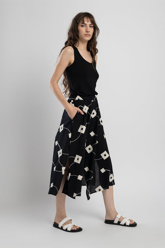 culottes with side pockets artista budapest
