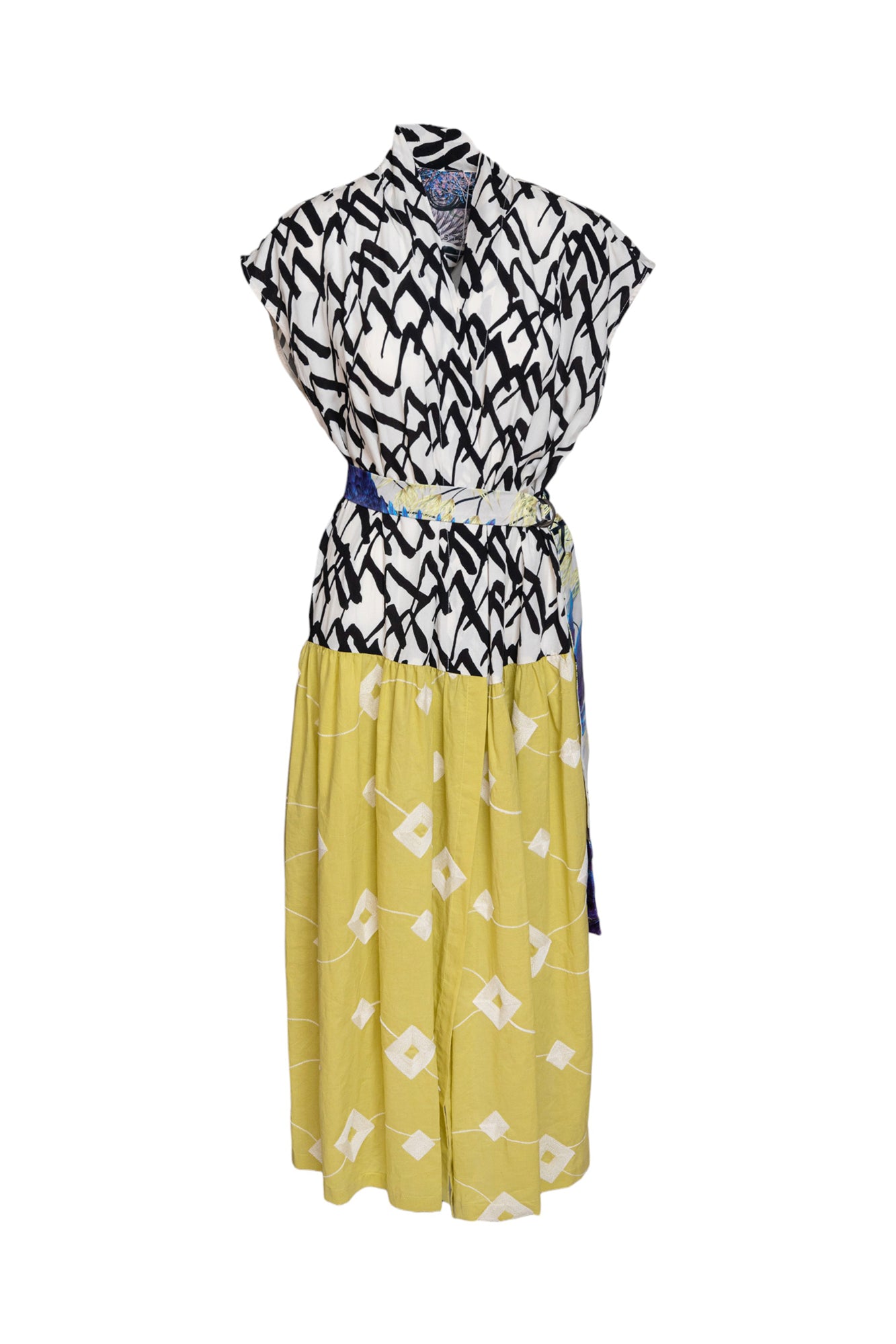 rythm overlapped maxi dress artista budapest