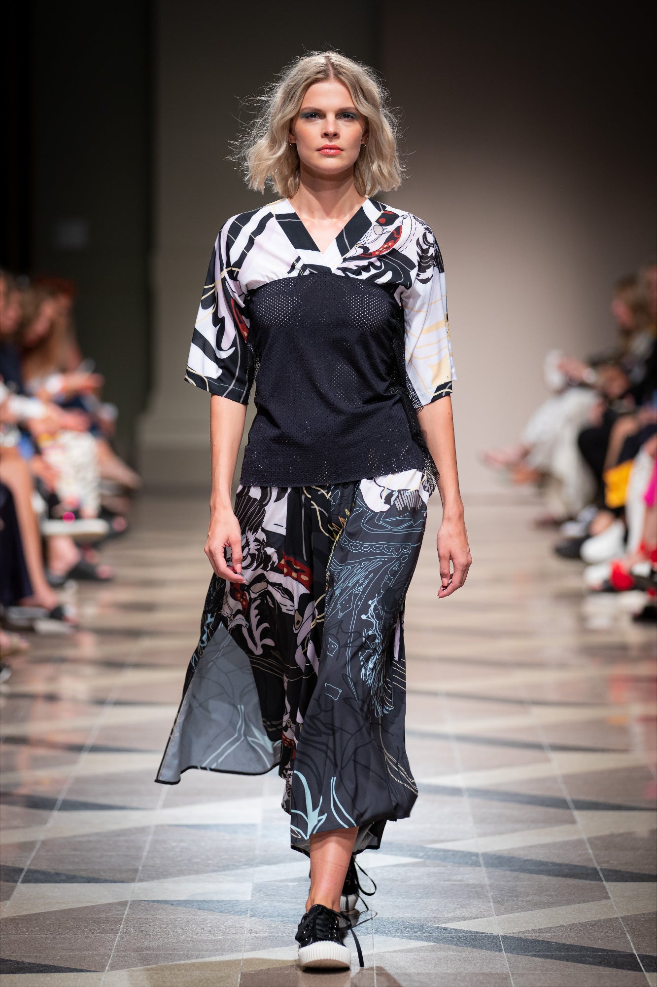 Bath Black Culottes at BCEFW Artista Budapest