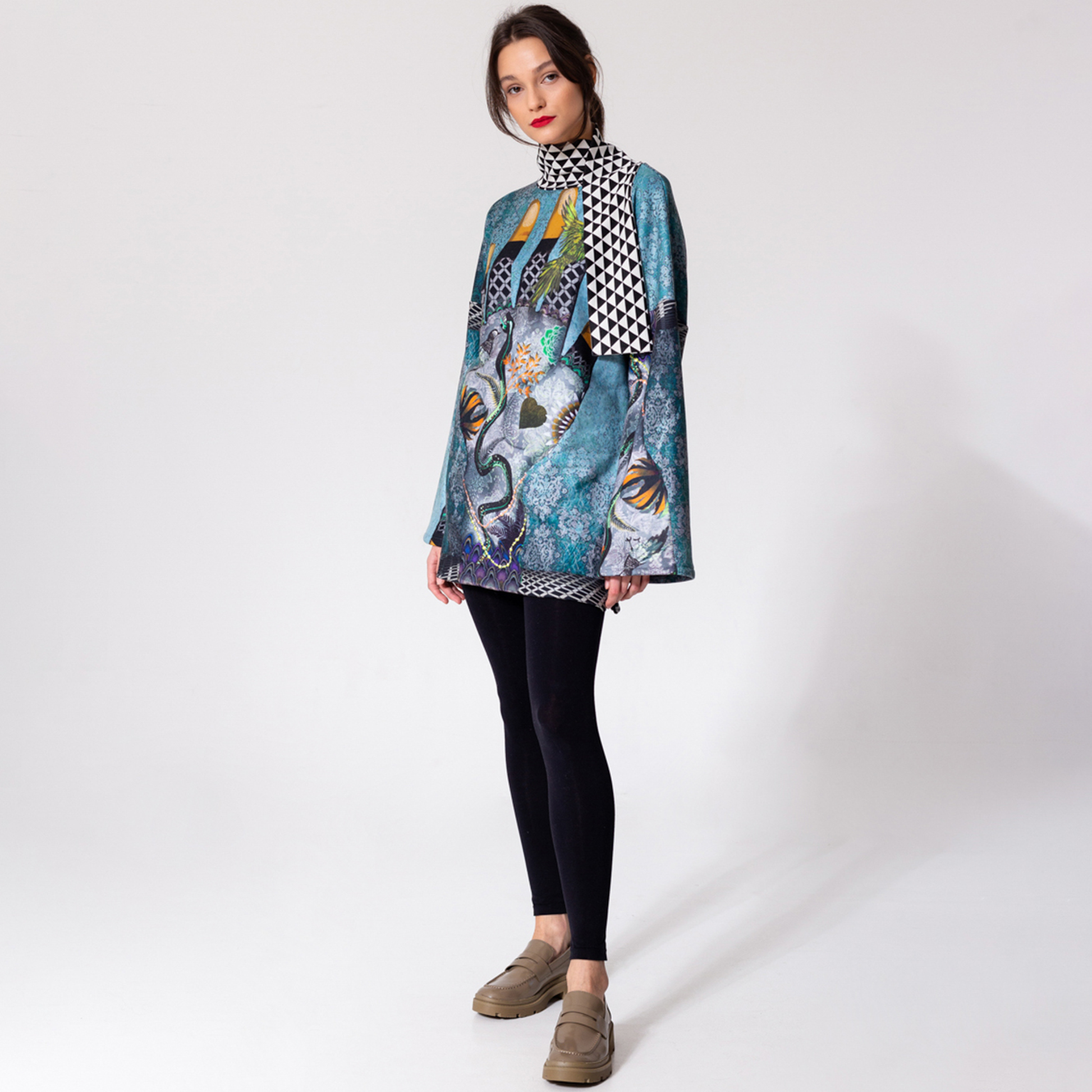 mid tigh length tunic