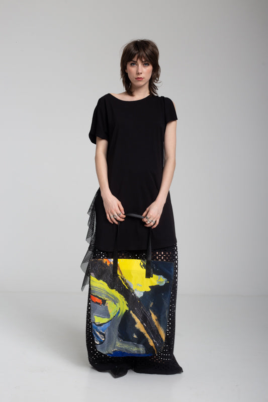BLUE BIRD TOTE BAG
