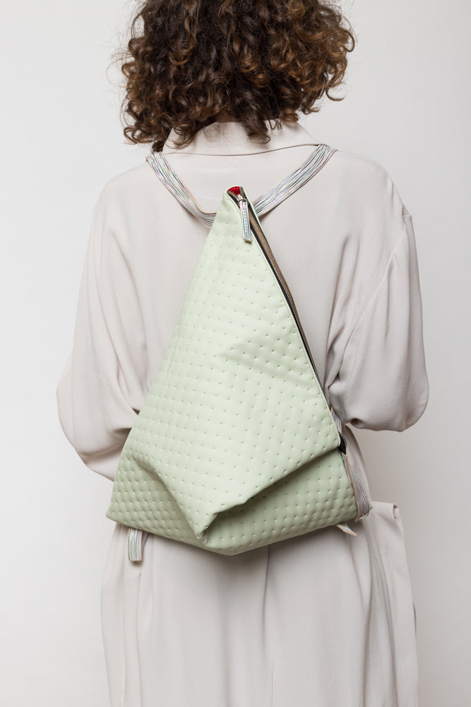 DELTA LEATHERETTE backpack