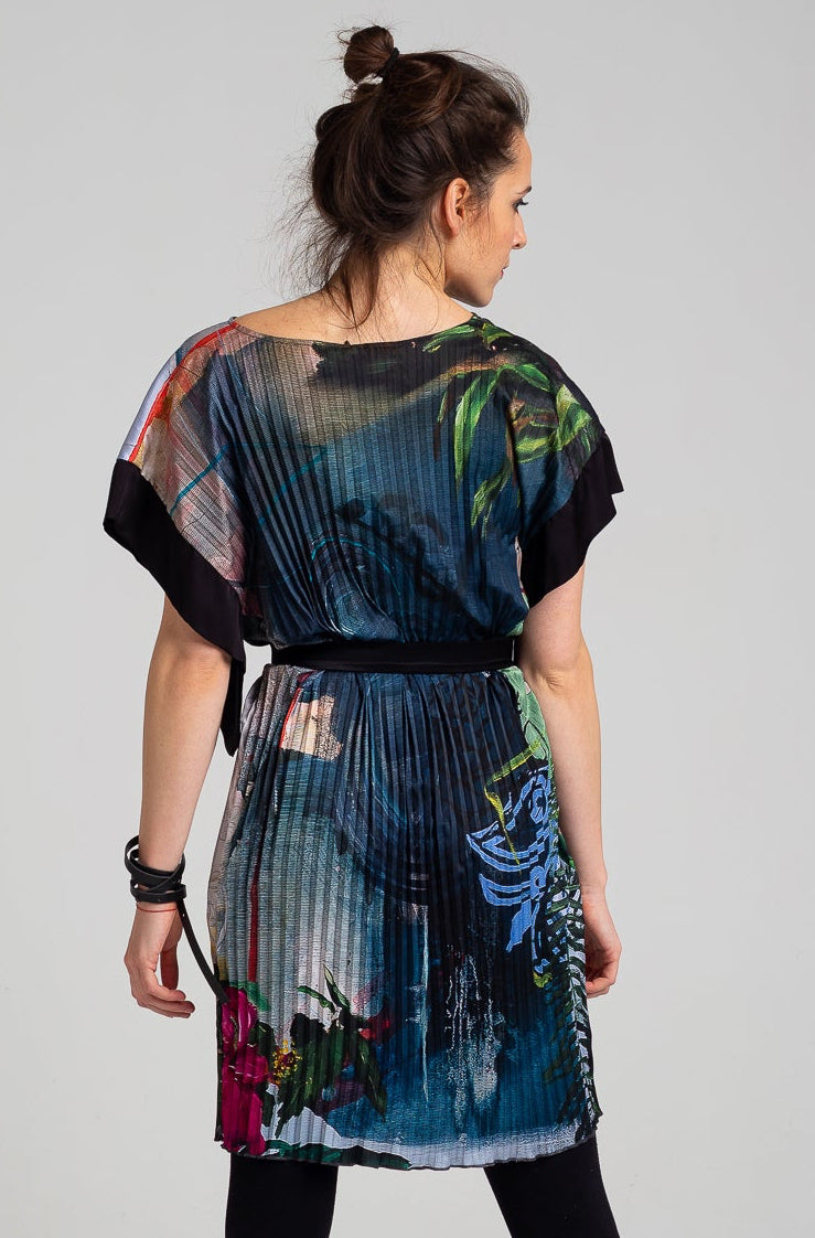 FOREST pleated dress