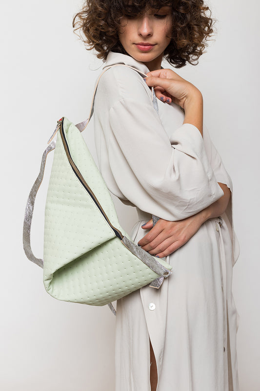 DELTA LEATHERETTE backpack