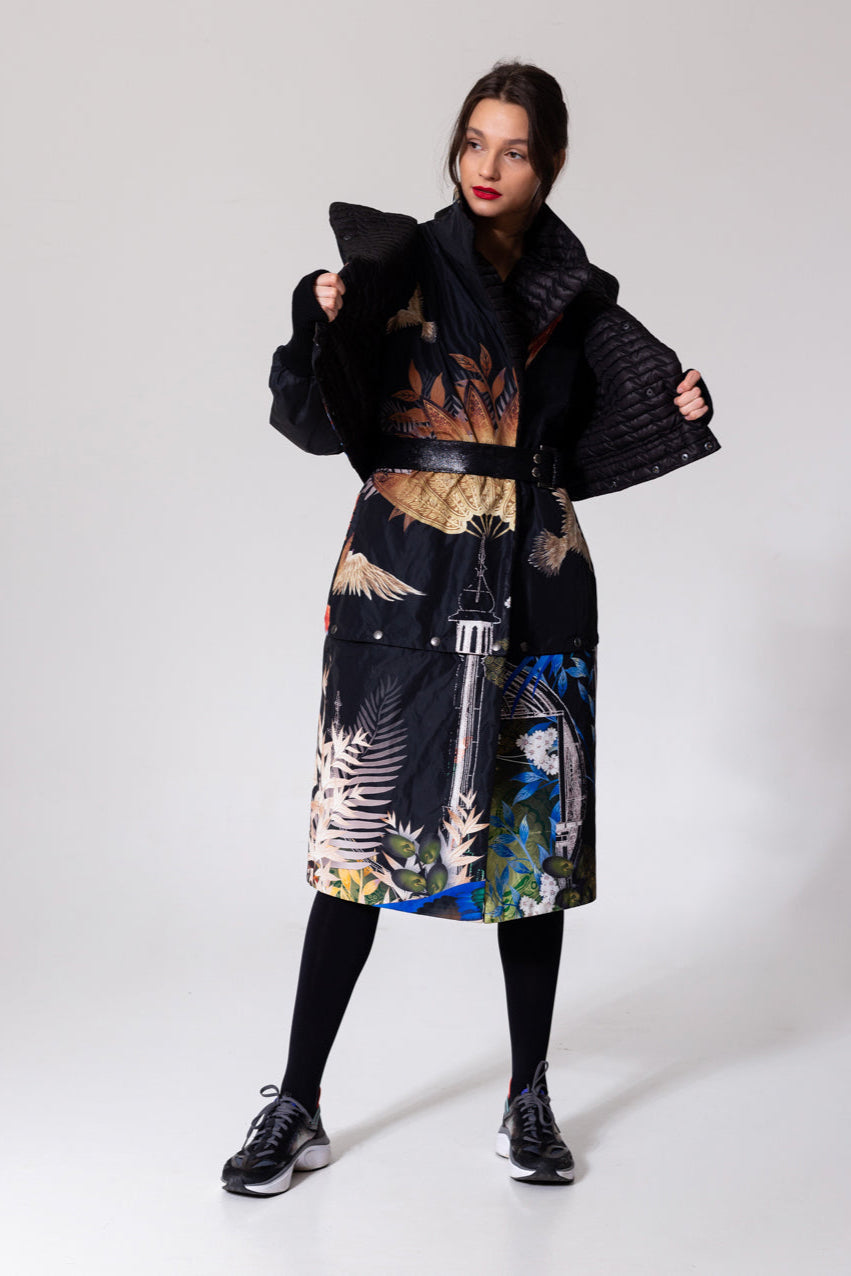 Hooded vest patented design artista budapest